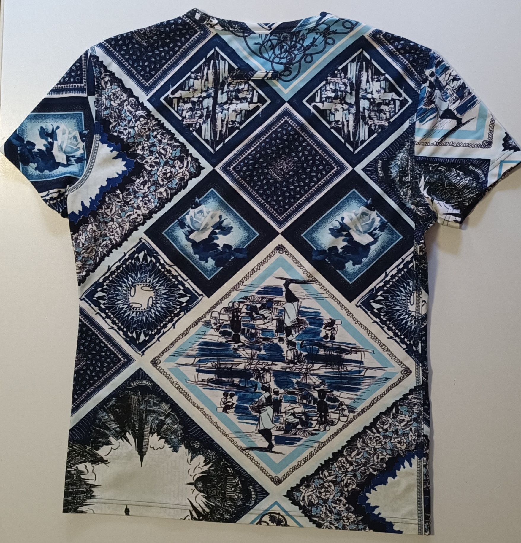 Jean Paul Gaultier 2001- Never worn - Viscose t-shirt Size US M / EU 48-50 / 2 - 2 Thumbnail