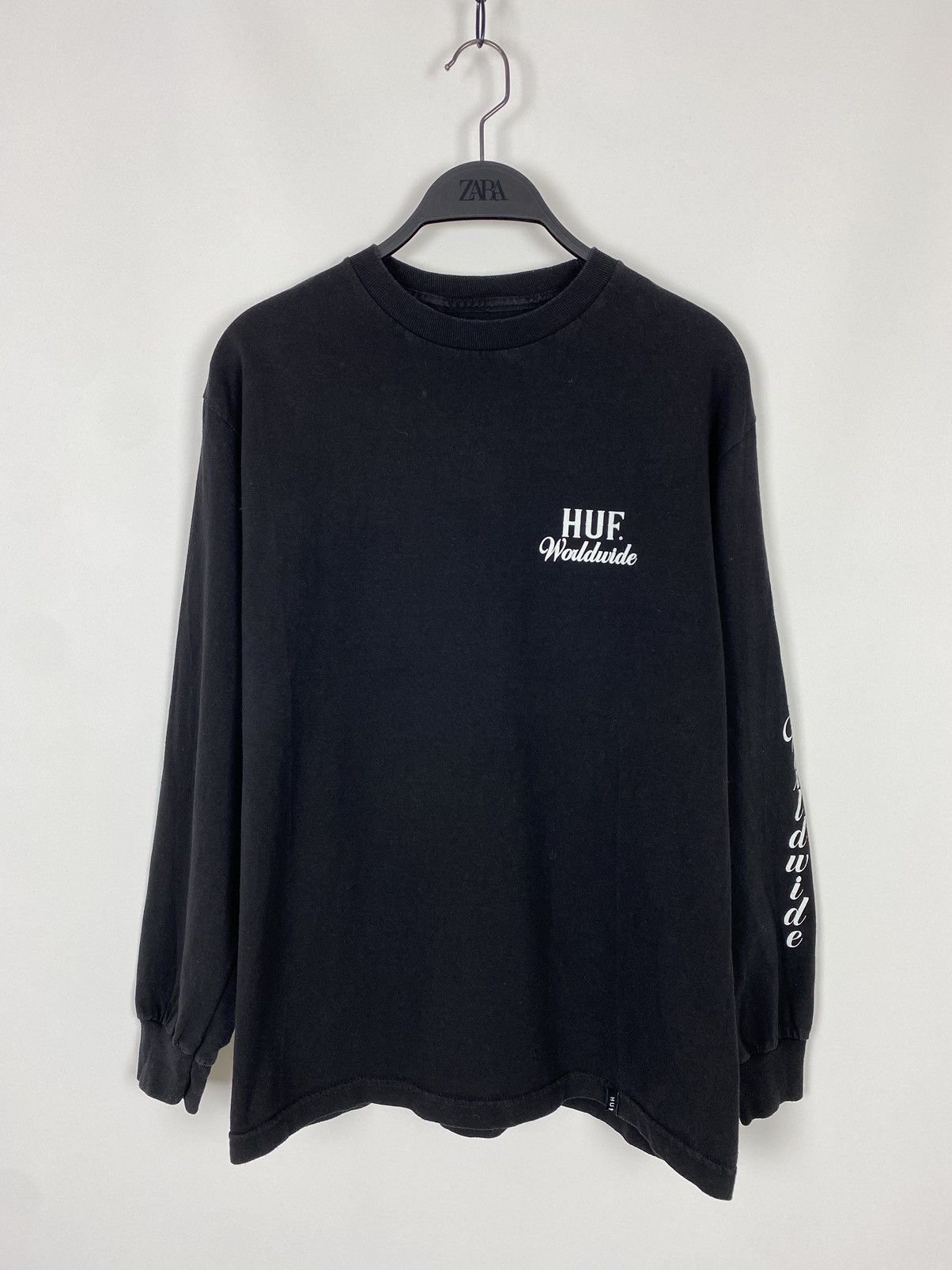 Huf Huf x Marlboro Worldwide Spell Out Long Sleeve Tee Size US M / EU 48-50 / 2 - 1 Thumbnail