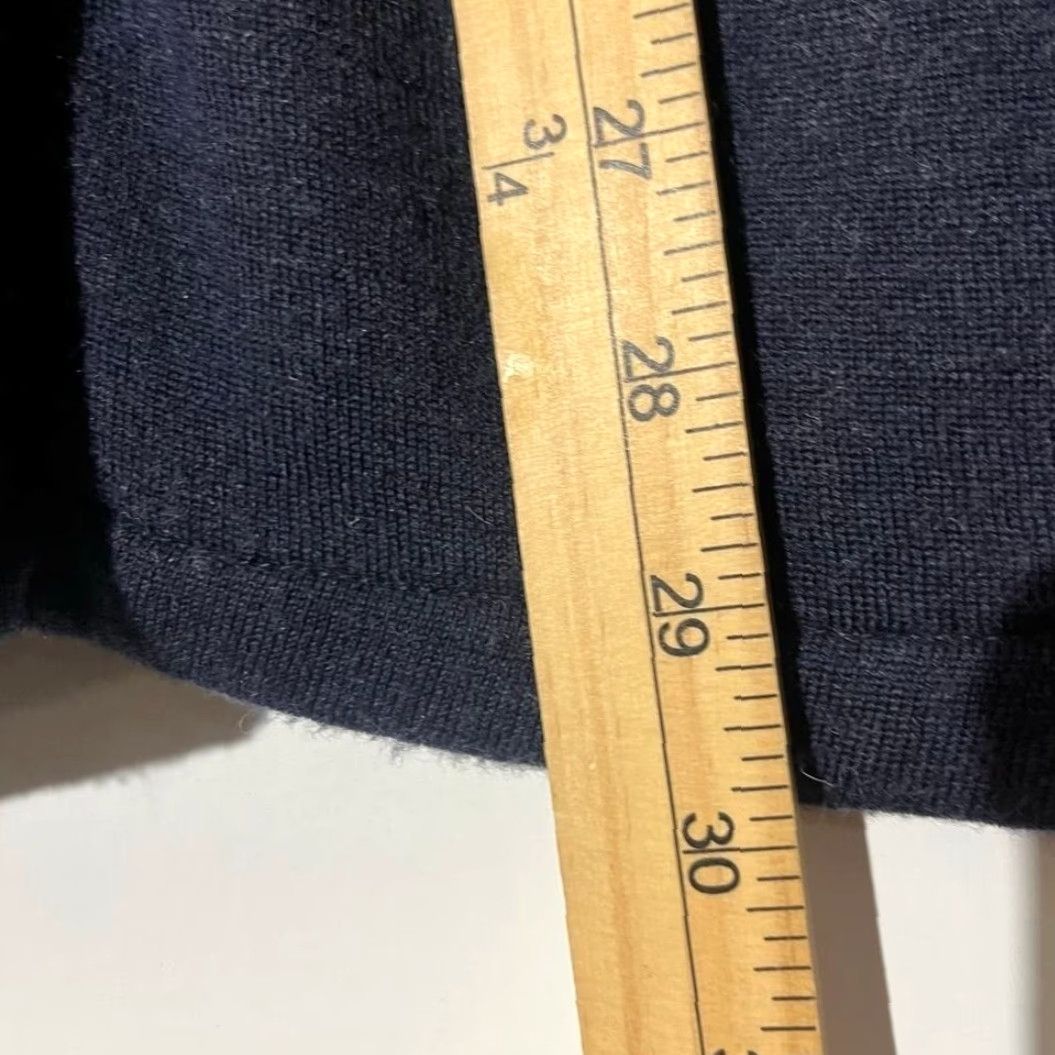Vintage KUHL Mens Full Zip Sweater Navy Blue Striped 100% Merino Wool Knit Lined L Mens L Size US L / EU 52-54 / 3 - 6 Thumbnail