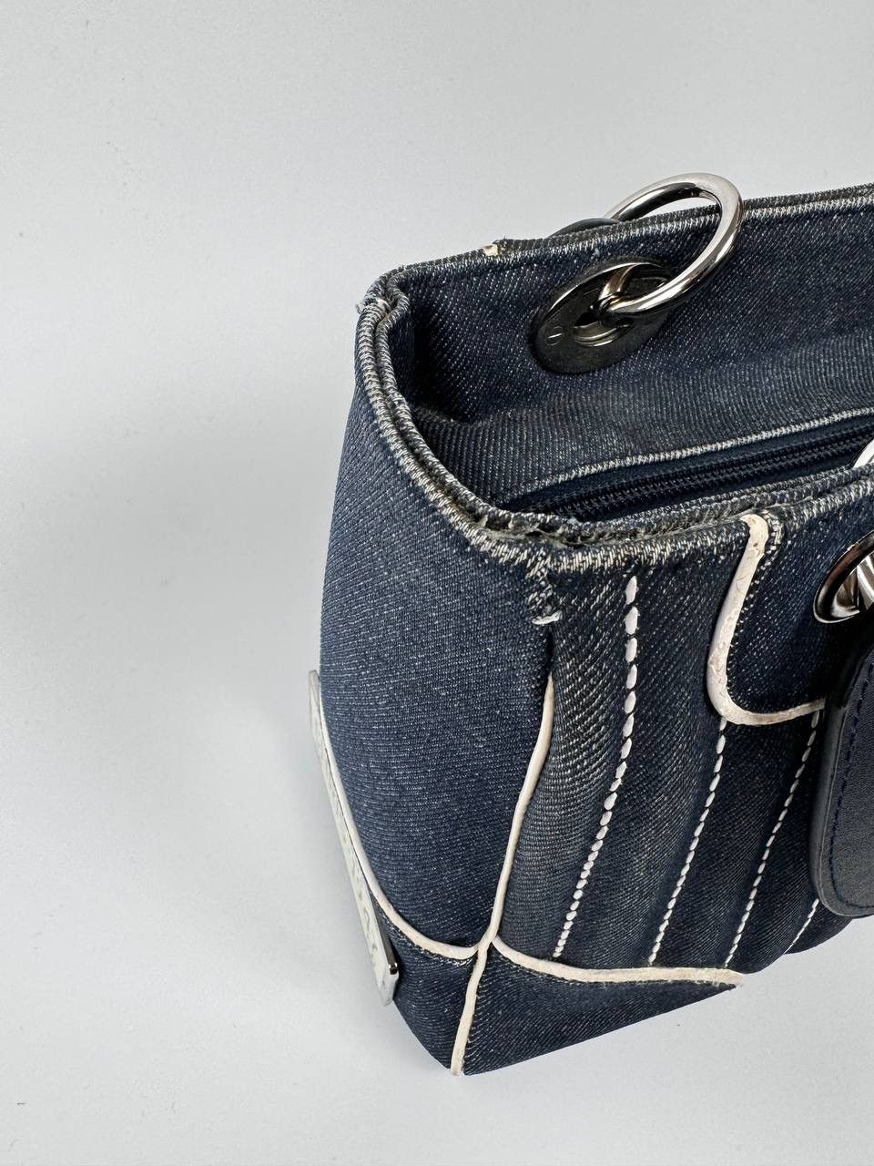 Dior Dior Lady Denim Montaigne Bag Size ONE SIZE - 9 Thumbnail