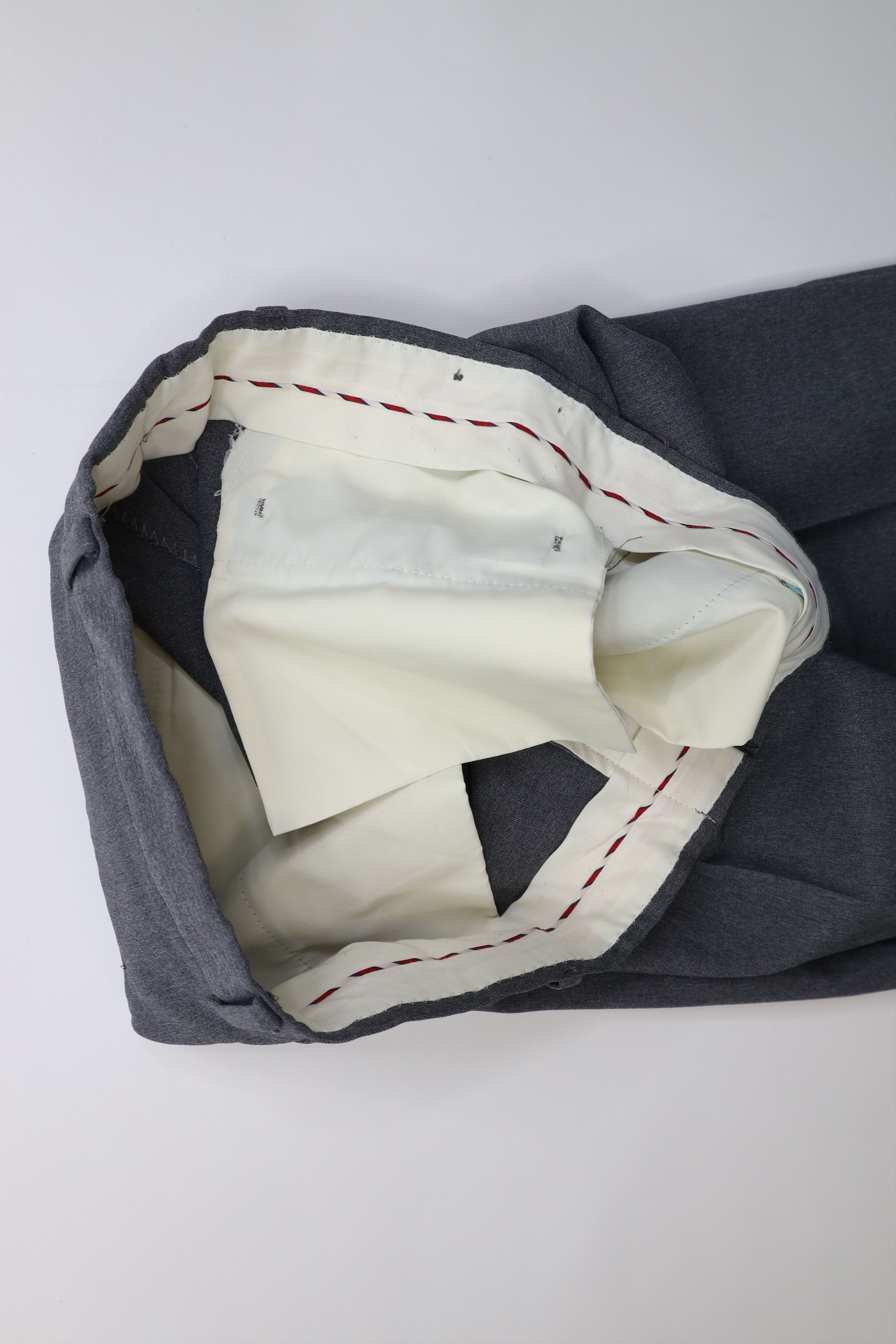 Vintage Vintage 70s Streetwear Wide Leg Chino Pants Heather Gray USA Size US 38 / EU 54 - 8 Thumbnail