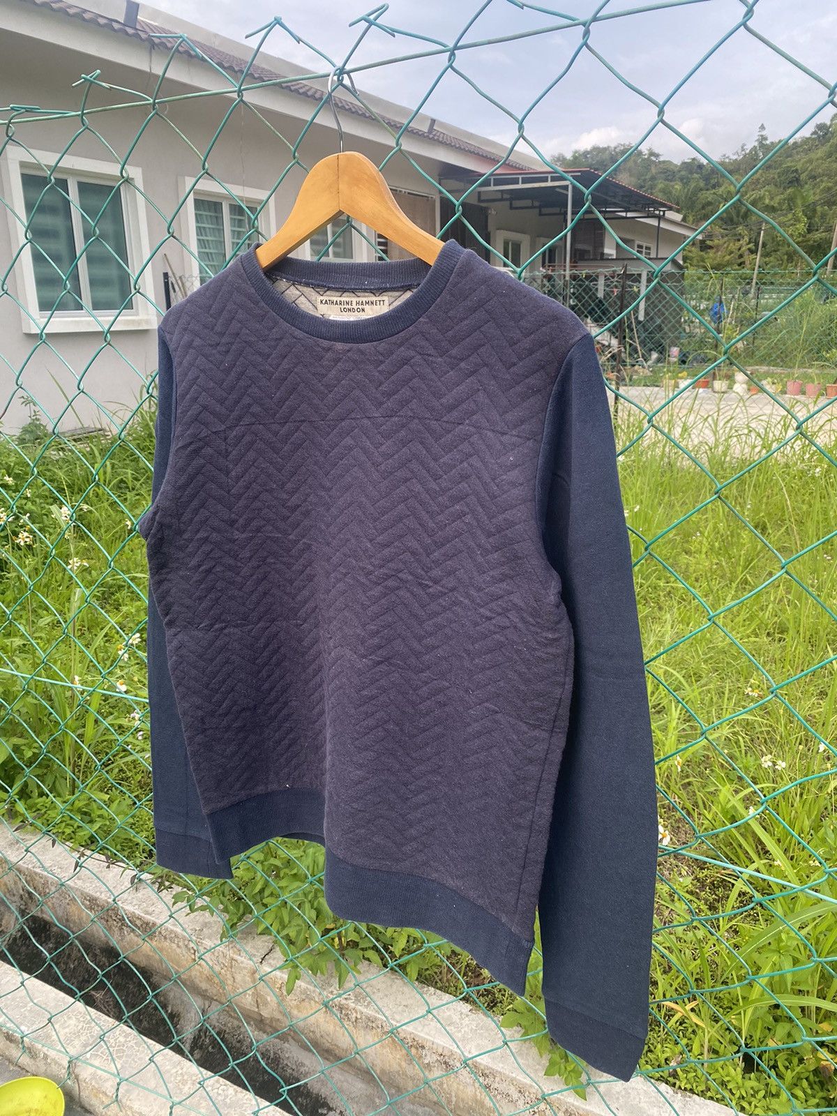 Katharine Hamnett London × Vintage Katharine Hamnett London Sweater Size L / US 10 / IT 46 - 4 Thumbnail