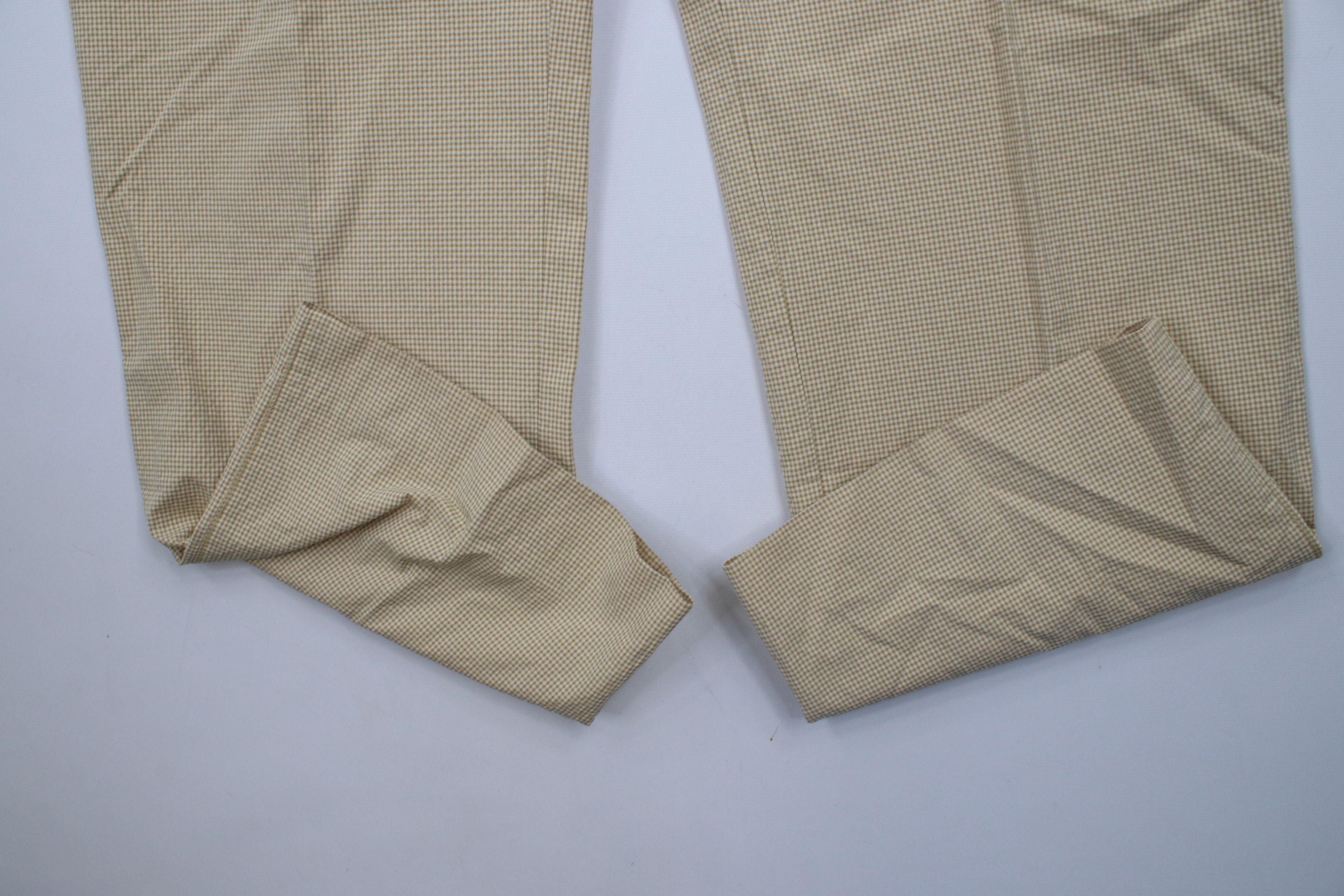 Vintage Vintage 90s Streetwear Gingham Plaid Wide Leg Chino Pants Size US 36 / EU 52 - 5 Thumbnail