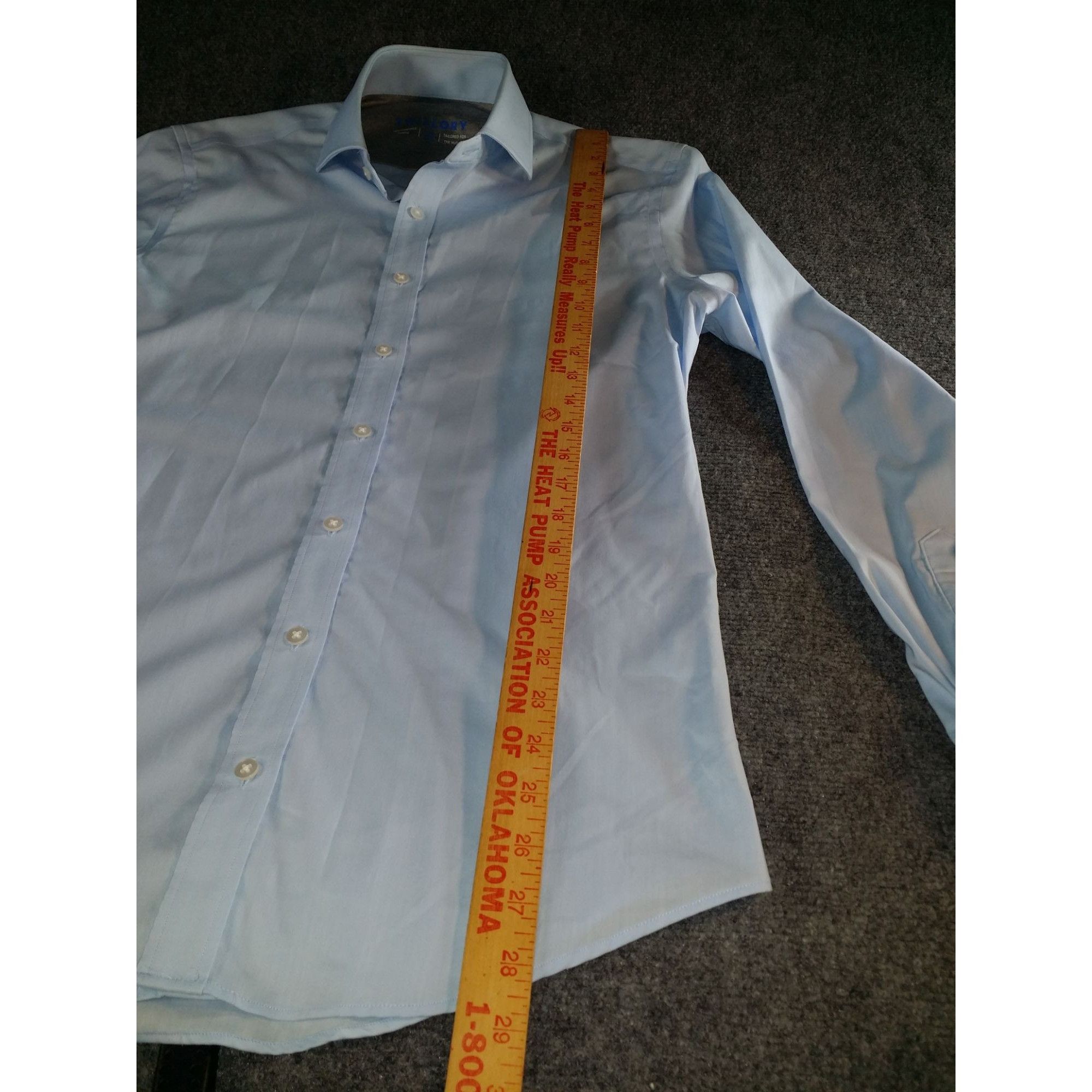 Twillory Twillory Performance Button Up Trim Fit Shirt Men Sz M 15.5 Size US M / EU 48-50 / 2 - 3 Thumbnail