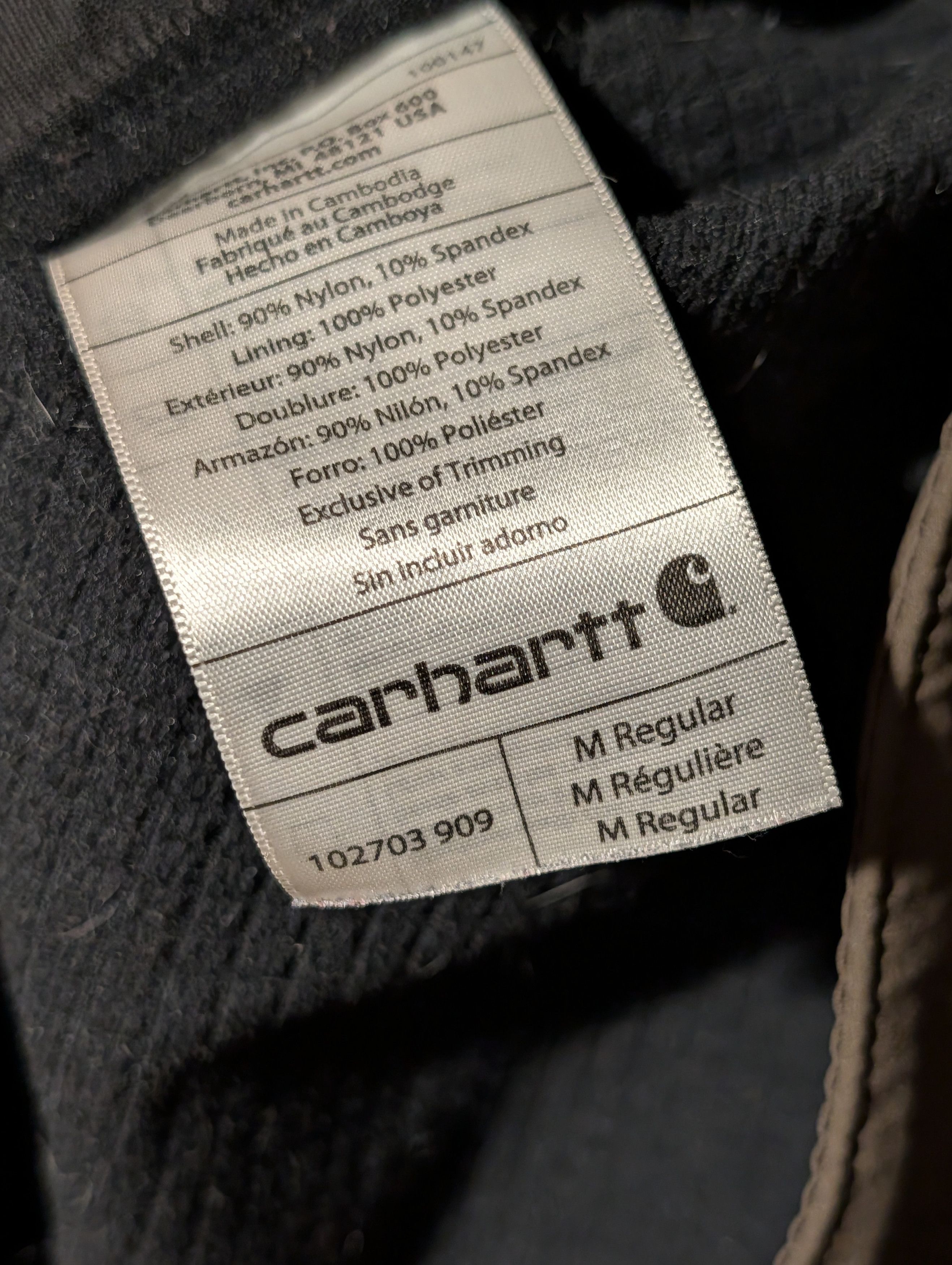 Carhartt Carhartt Men’s Rain Defender Soft Shell Jacket Regular Size US M / EU 48-50 / 2 - 4 Thumbnail