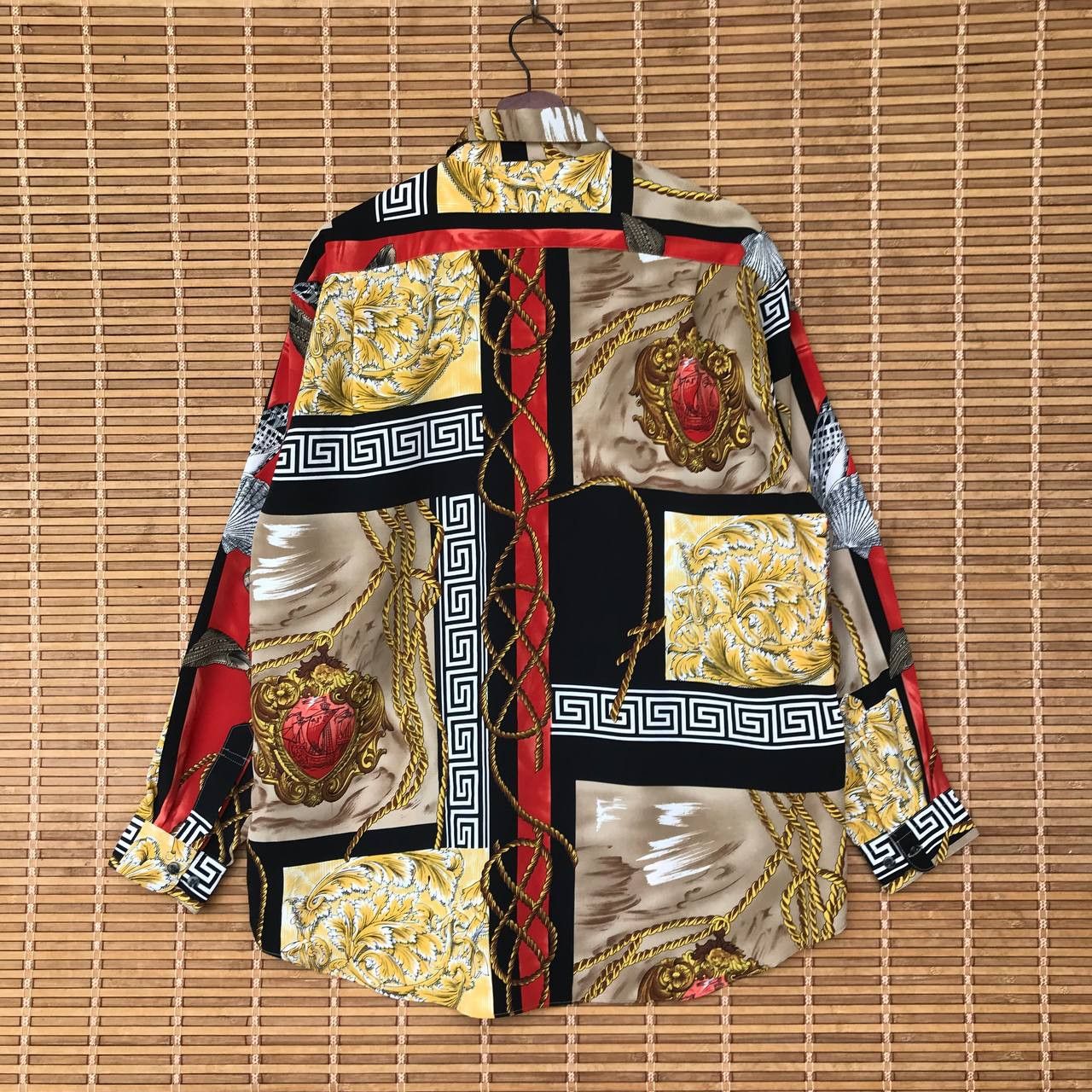Japanese Brand × Vintage CROIX DU SUD COUTURE BARAQUE SHIRT Size US L / EU 52-54 / 3 - 6 Thumbnail