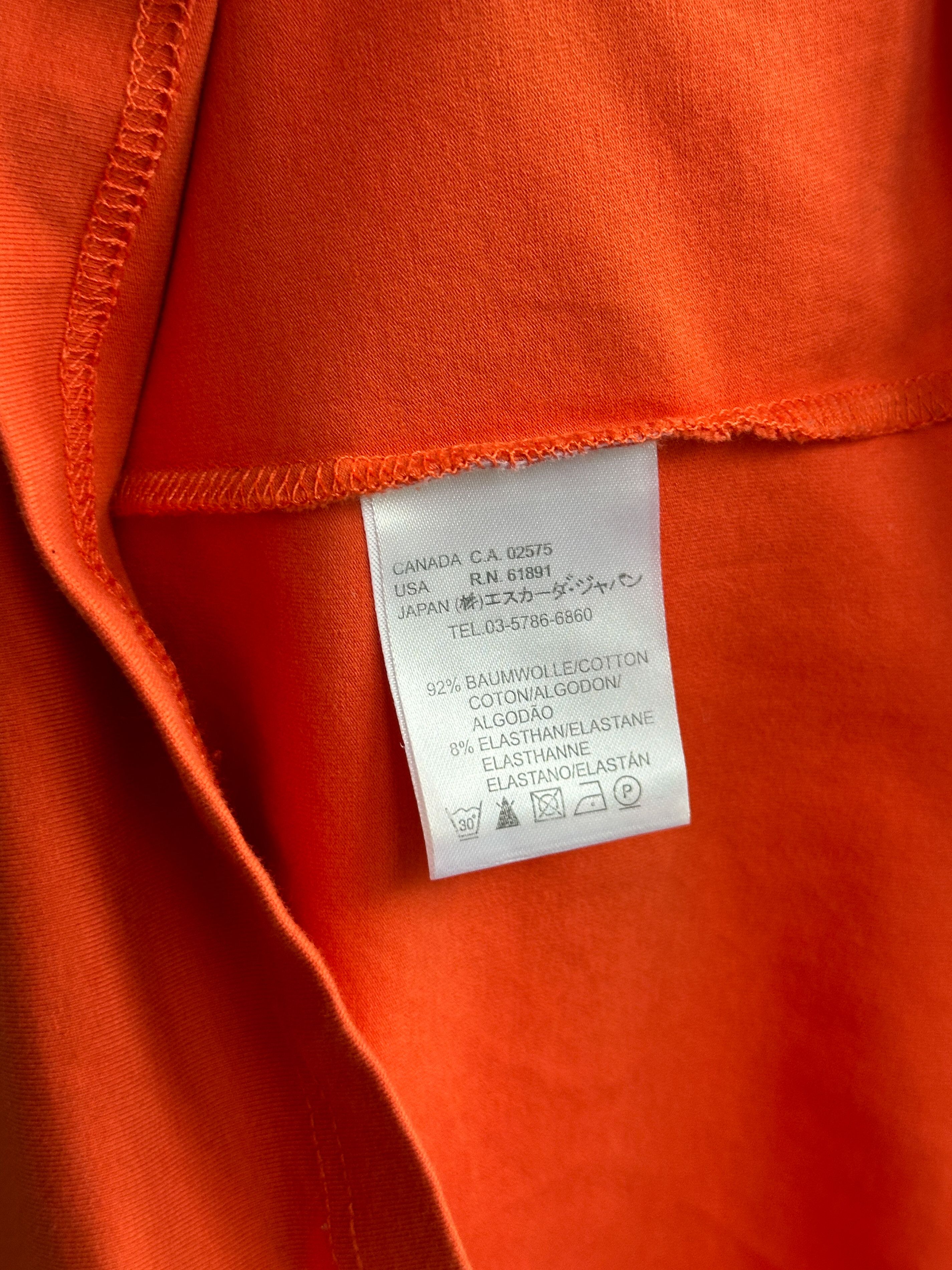 Escada × Vintage Escada Orange Longsleeve Tee Size L / US 10 / IT 46 - 5 Thumbnail