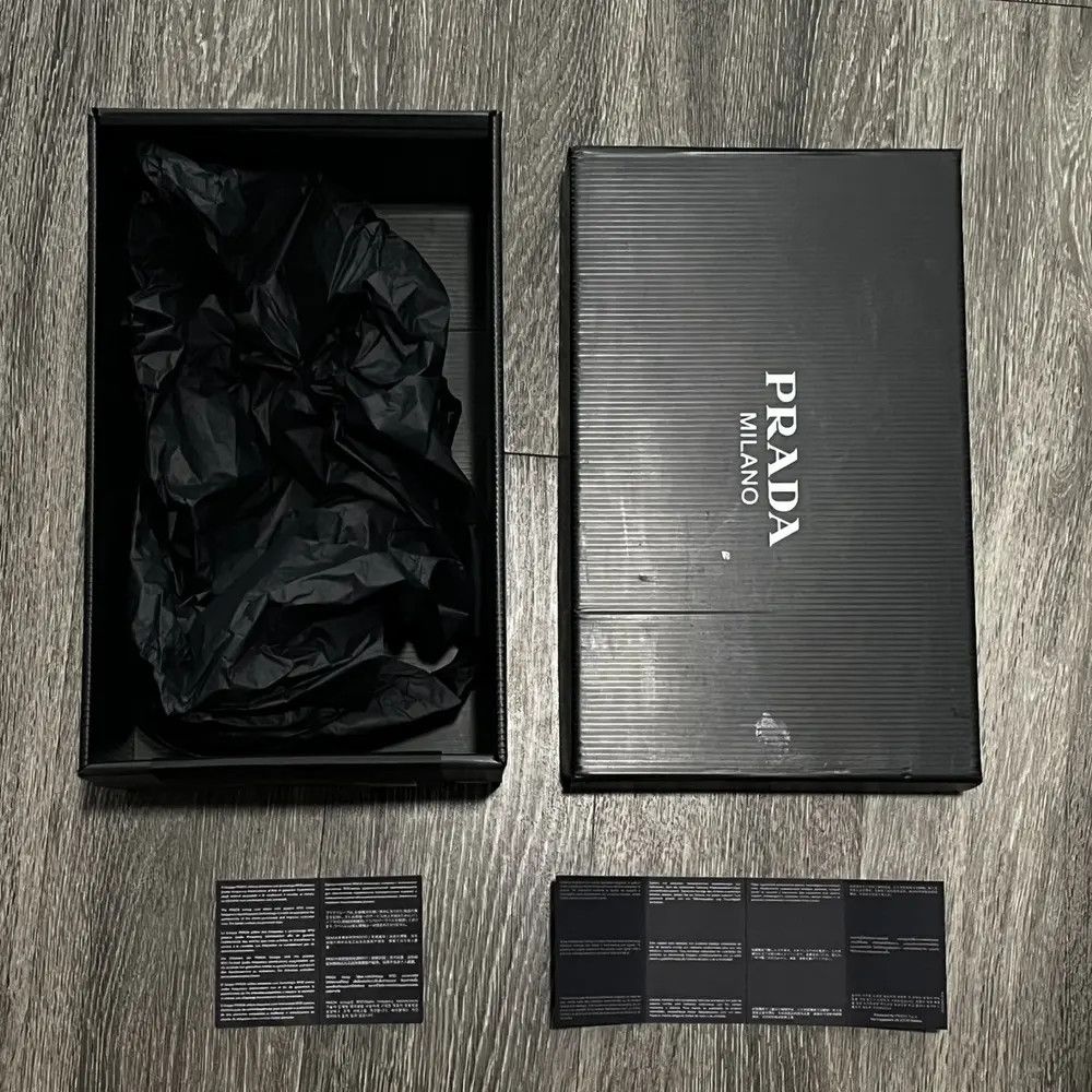 Prada [Retail: $920] Prada “Vitello Soft” Sneakers - Men's US 6.5 Size US 6.5 / EU 39-40 - 8 Thumbnail