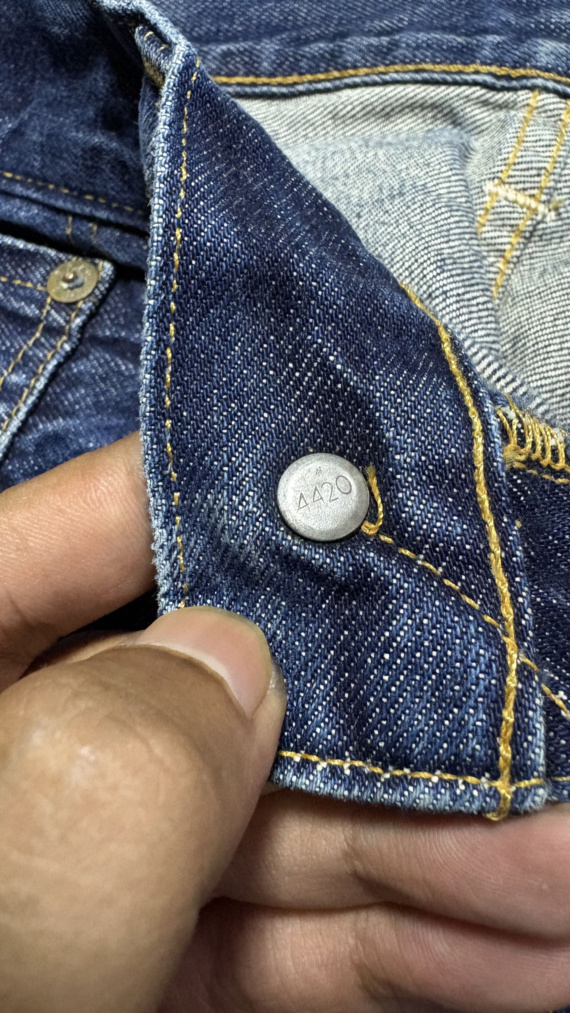 Levi's Vintage Clothing Vintage levis 501xx selvedge denim pants Size US 32 / EU 48 - 15 Thumbnail
