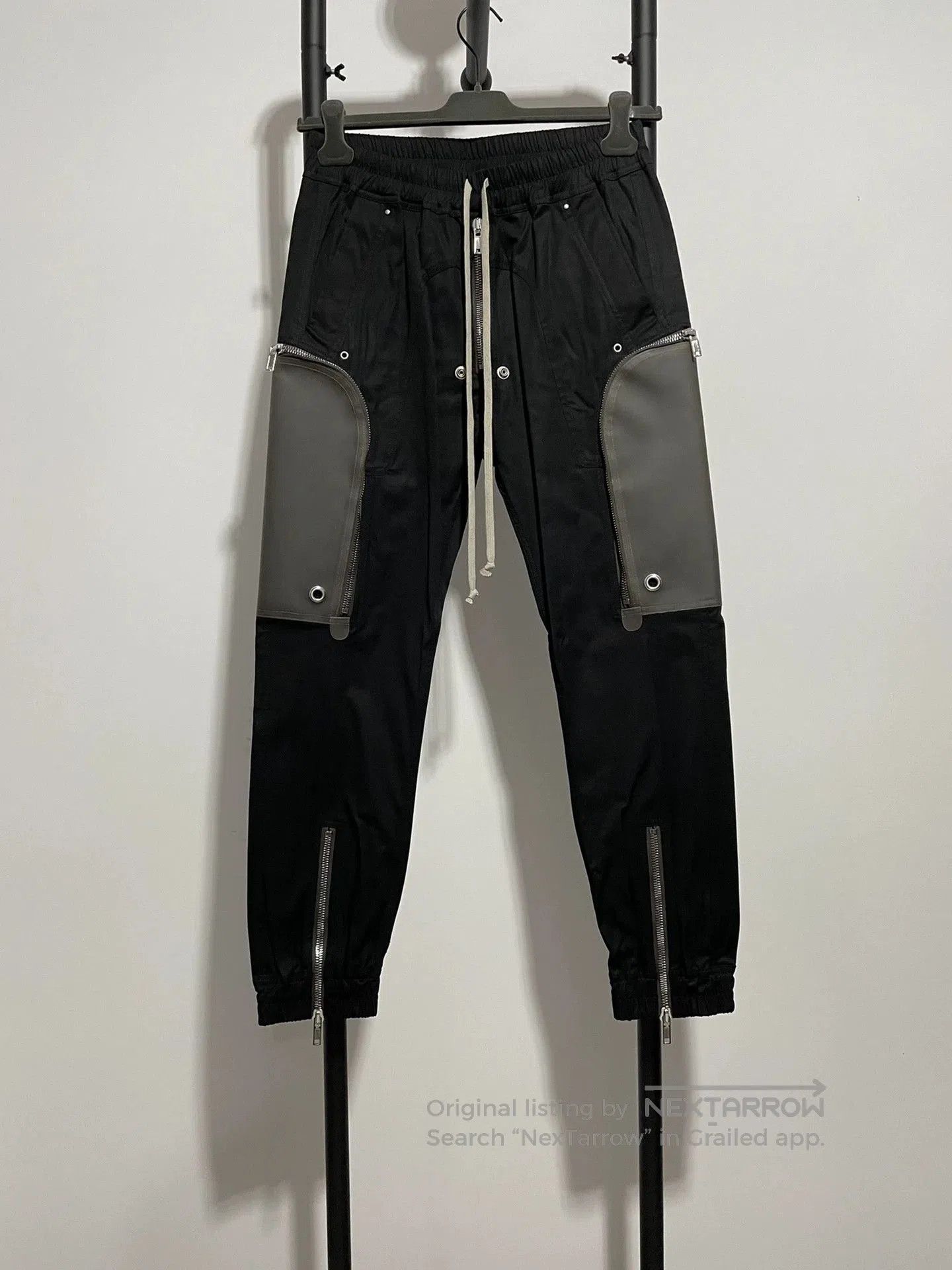 Rick Owens Rick Owens Black Cargo Pants. Size US 34 / EU 50 - 1 Thumbnail