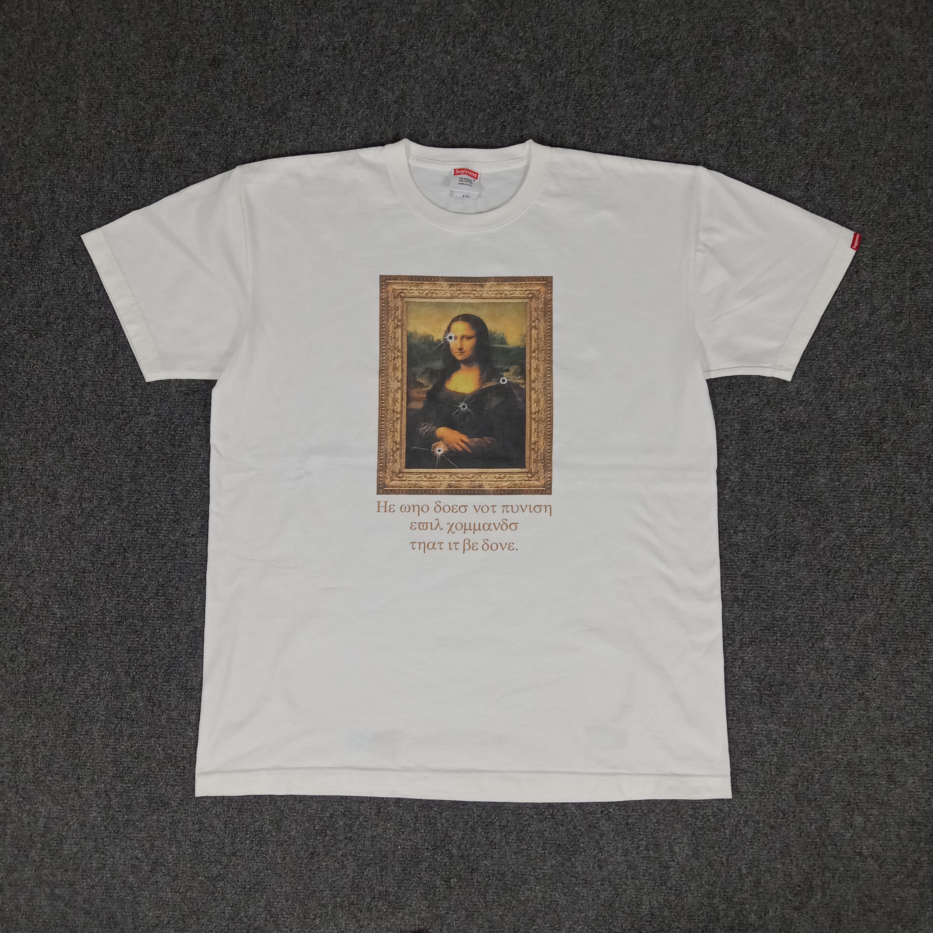 Vintage Sugiyama Monalisa Art Japanese Streetwear Style Tshirts Size US XL / EU 56 / 4 - 1 Thumbnail