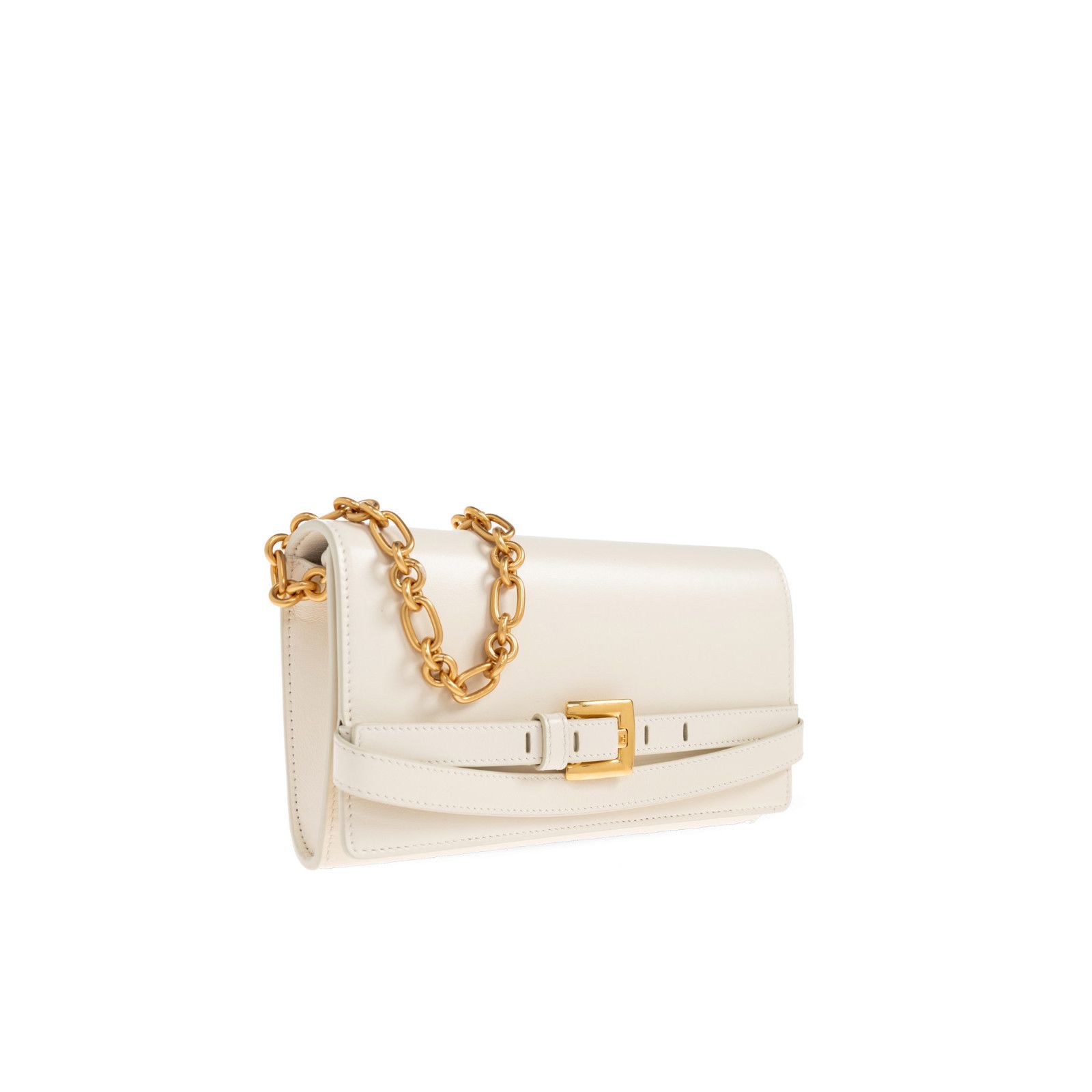 Balmain BALMAIN Shuffle Ivory Chain Wallet Bag New Size ONE SIZE - 3 Thumbnail