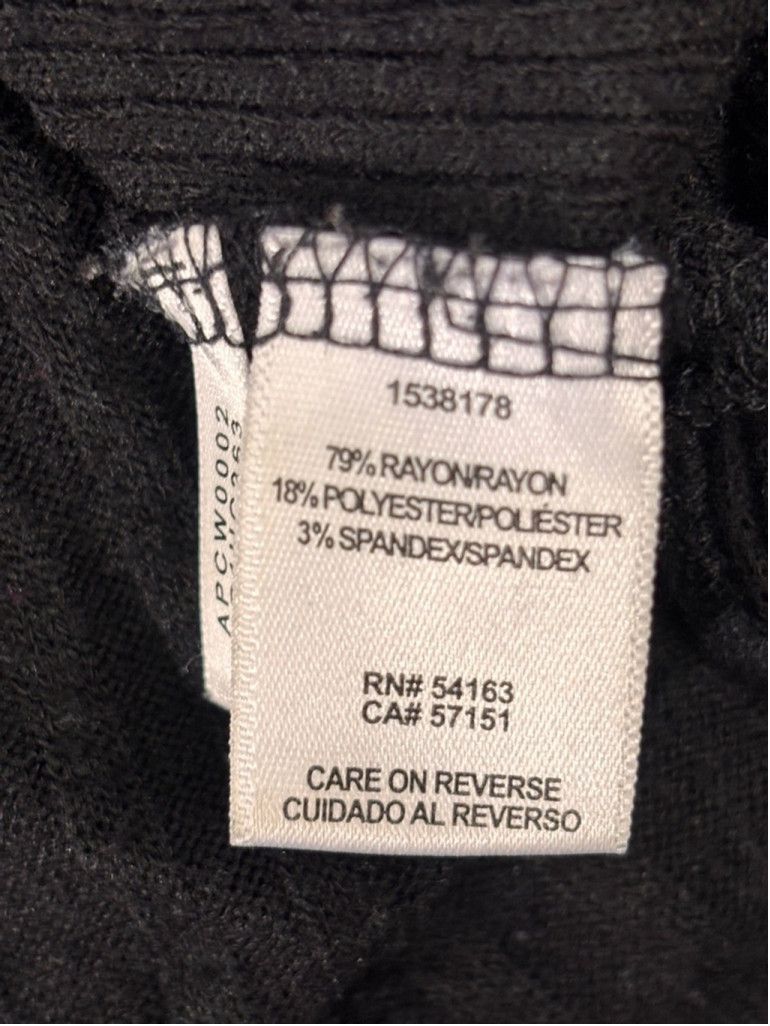 Andrew Marc Women's Andrew Marc Sweater S, Black Size XXS / US 00 / IT 34 - 8 Thumbnail