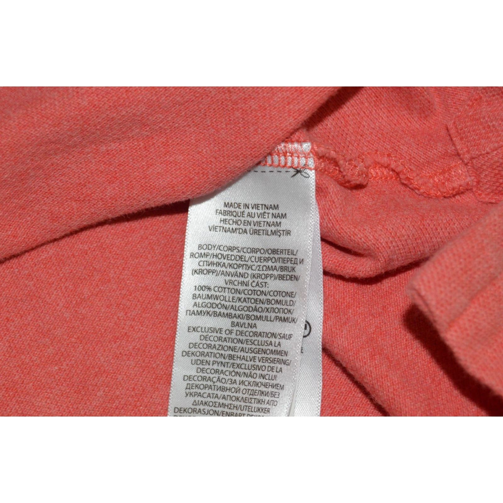 Ralph Lauren Ralph Lauren Polo Shirt Polo Men XL Slim Fit Salmon Pink Solid Short Sleeve Collared Logo Accent Vintage: No Size US XL / EU 56 / 4 - 5 Thumbnail