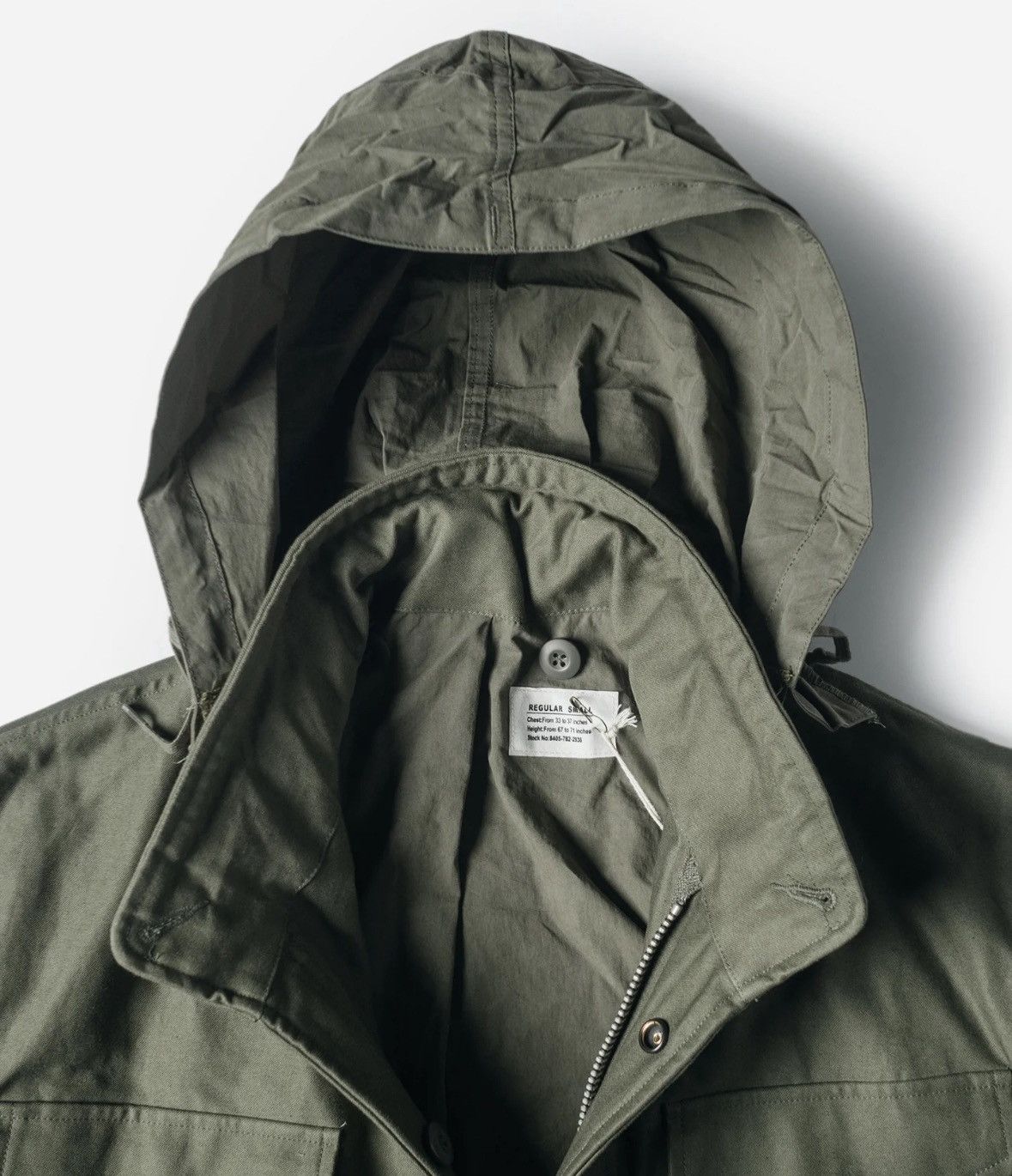 Bronson MFG. CO. US Army 1st Model M-65 Field Jacket(olive) Size US M / EU 48-50 / 2 - 7 Thumbnail