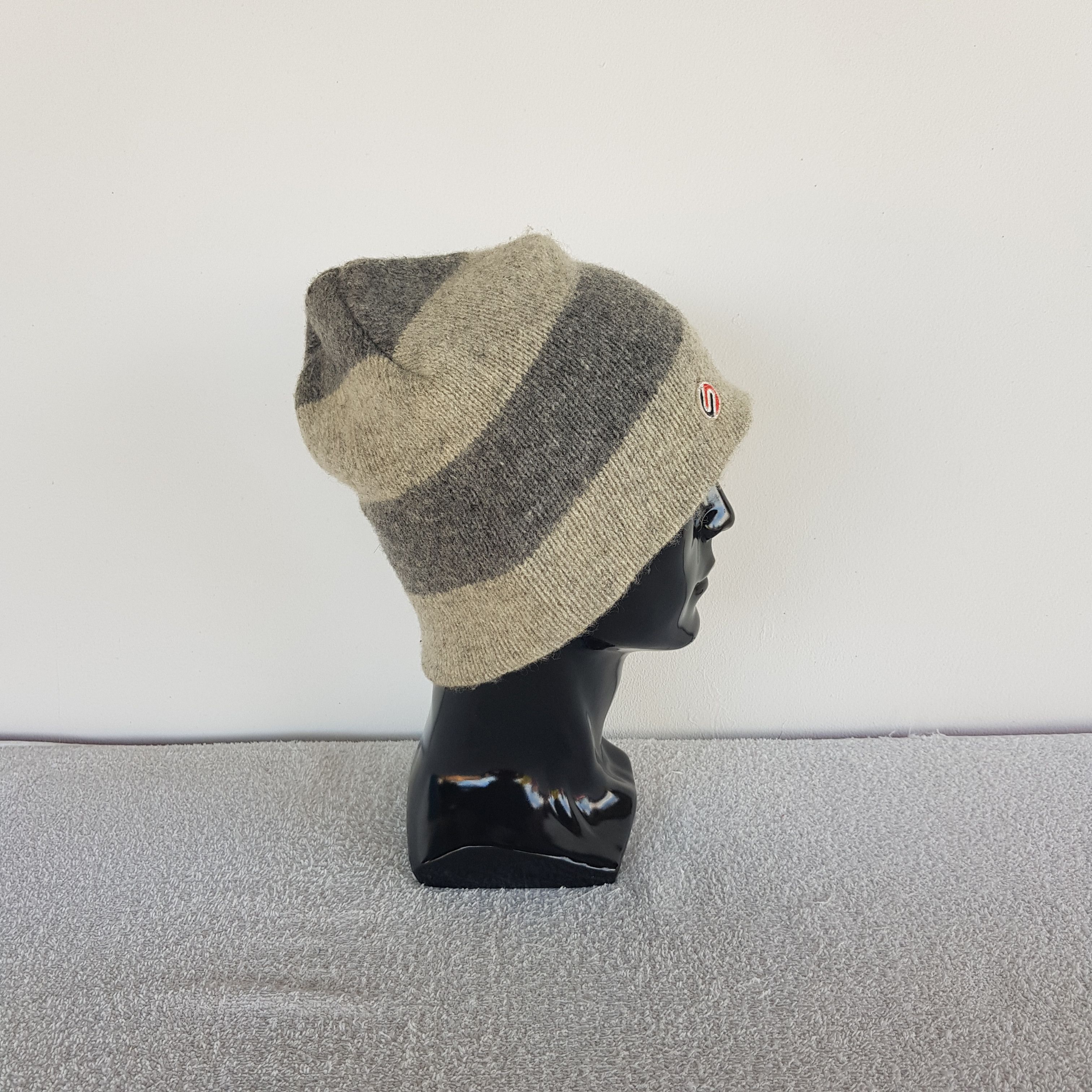 Silas Vintage Silas Beanie Fair Isle Ribbed Knit Snow Caps Hats Size ONE SIZE - 3 Thumbnail