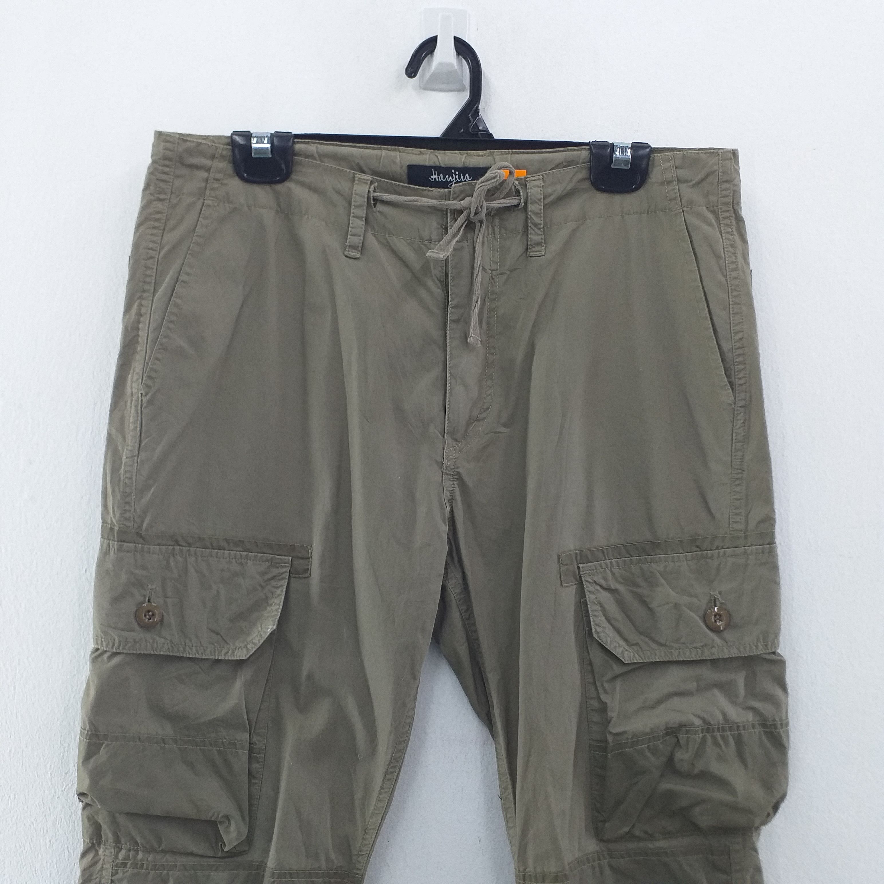 Japanese Brand Hanjro Japanese Brand Cargo Pockets Pants 33 x 30 -CP025 Size US 33 - 3 Thumbnail