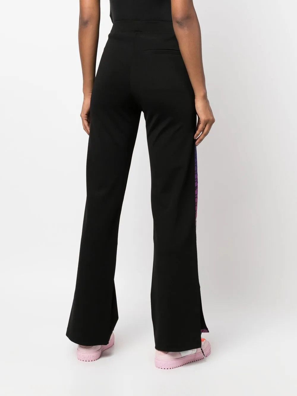 Off-White o1y1225 Sweatpant in Black/Purple Size 28" / US 6 / IT 42 - 3 Thumbnail