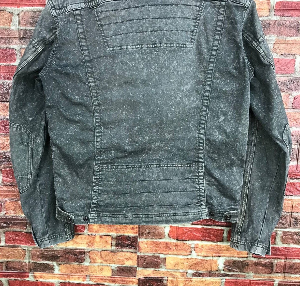 Japanese Brand JAPANESE FIELDCORE X NWZ WORKERS DISTRESSED BIKER JACKET Size US L / EU 52-54 / 3 - 6 Thumbnail