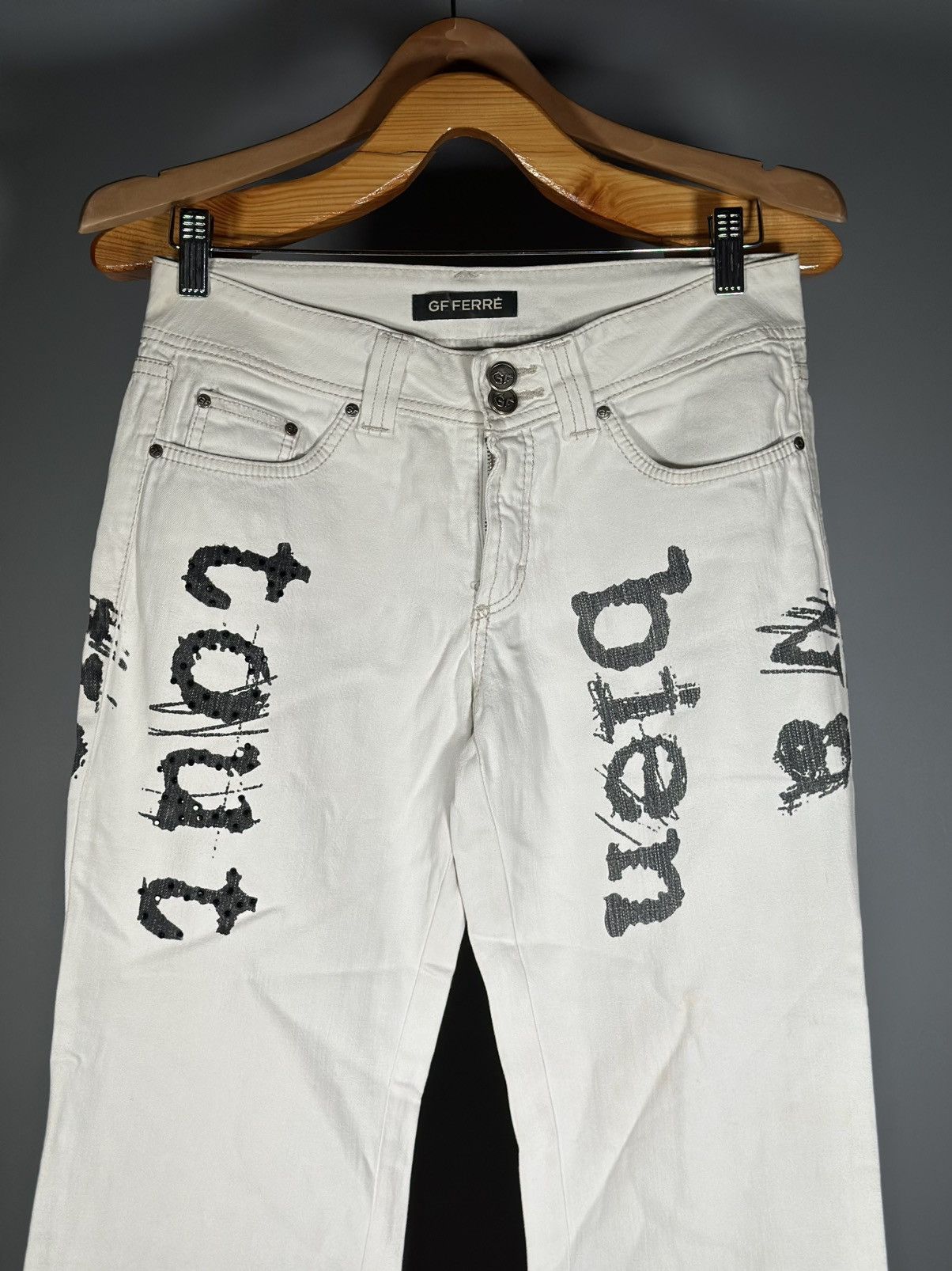 Gianfranco Ferre Gianfranco Ferre denim Jeans 🔥 vntg rare 90s Size 28" / US 6 / IT 42 - 4 Thumbnail