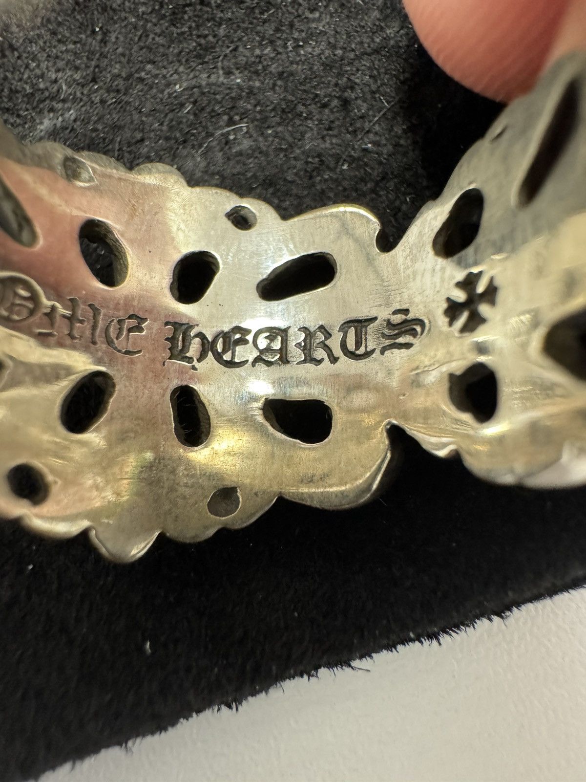 Chrome Hearts Chrome Hearts Double Floral Ring Size ONE SIZE - 8 Thumbnail