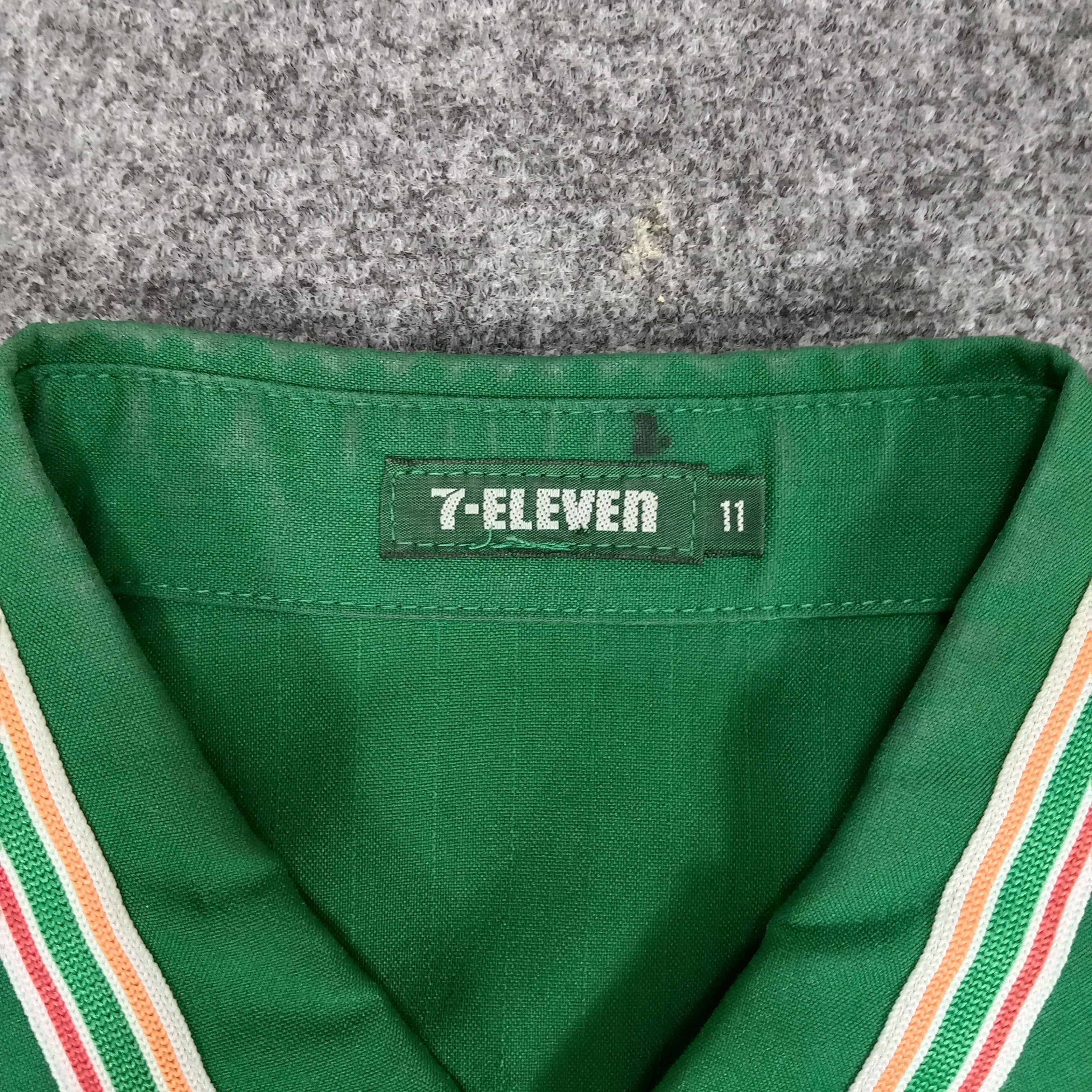 Japanese Brand × Vintage Vintage 7 Eleven Japanese Brand Uniform Jacket Size US S / EU 44-46 / 1 - 6 Thumbnail