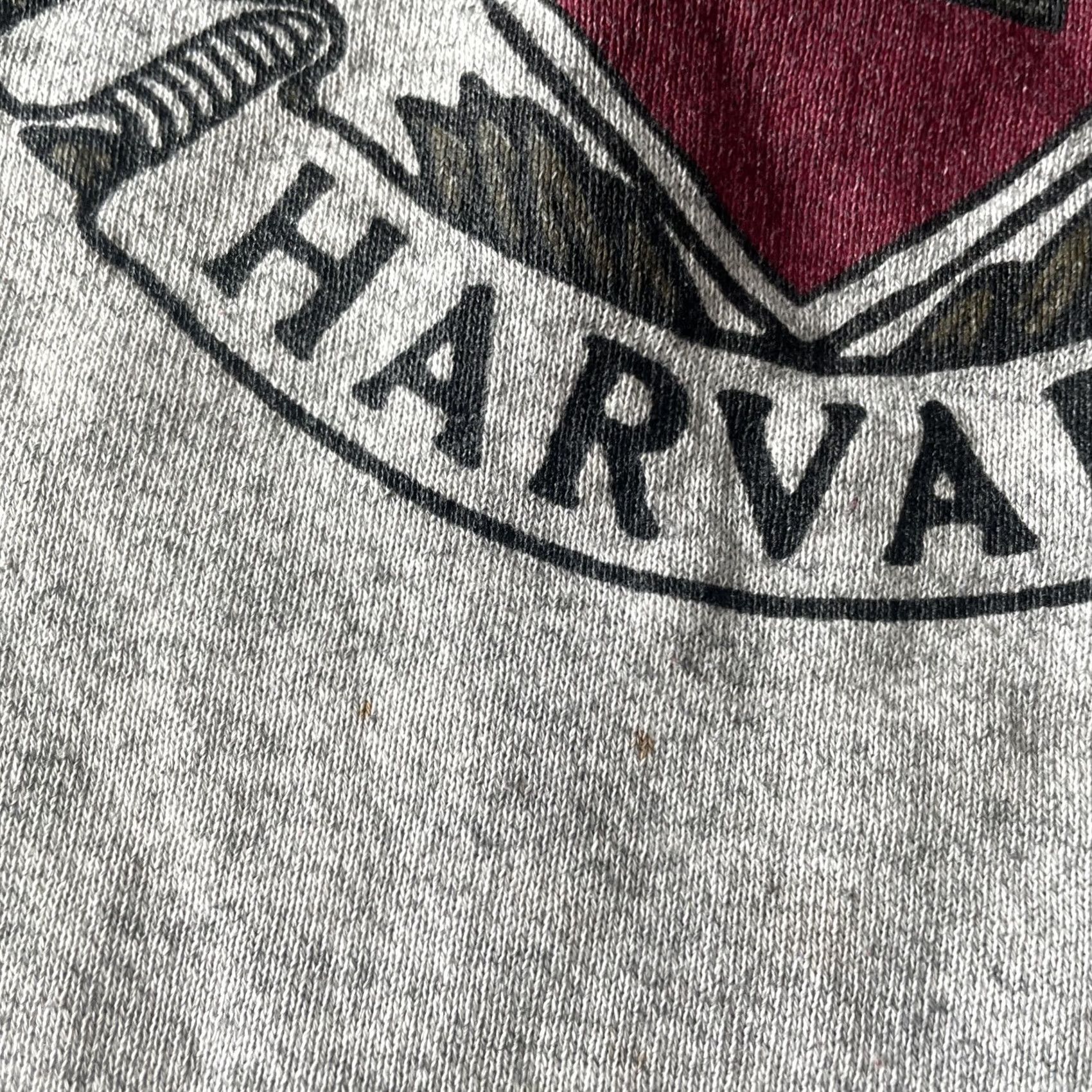 Fruit Of The Loom VINTAGE Harvard University Sweatshirt Women's Large Gray Fruit of the Loom USA Sweatshirt Size L / US 10 / IT 46 - 4 Thumbnail