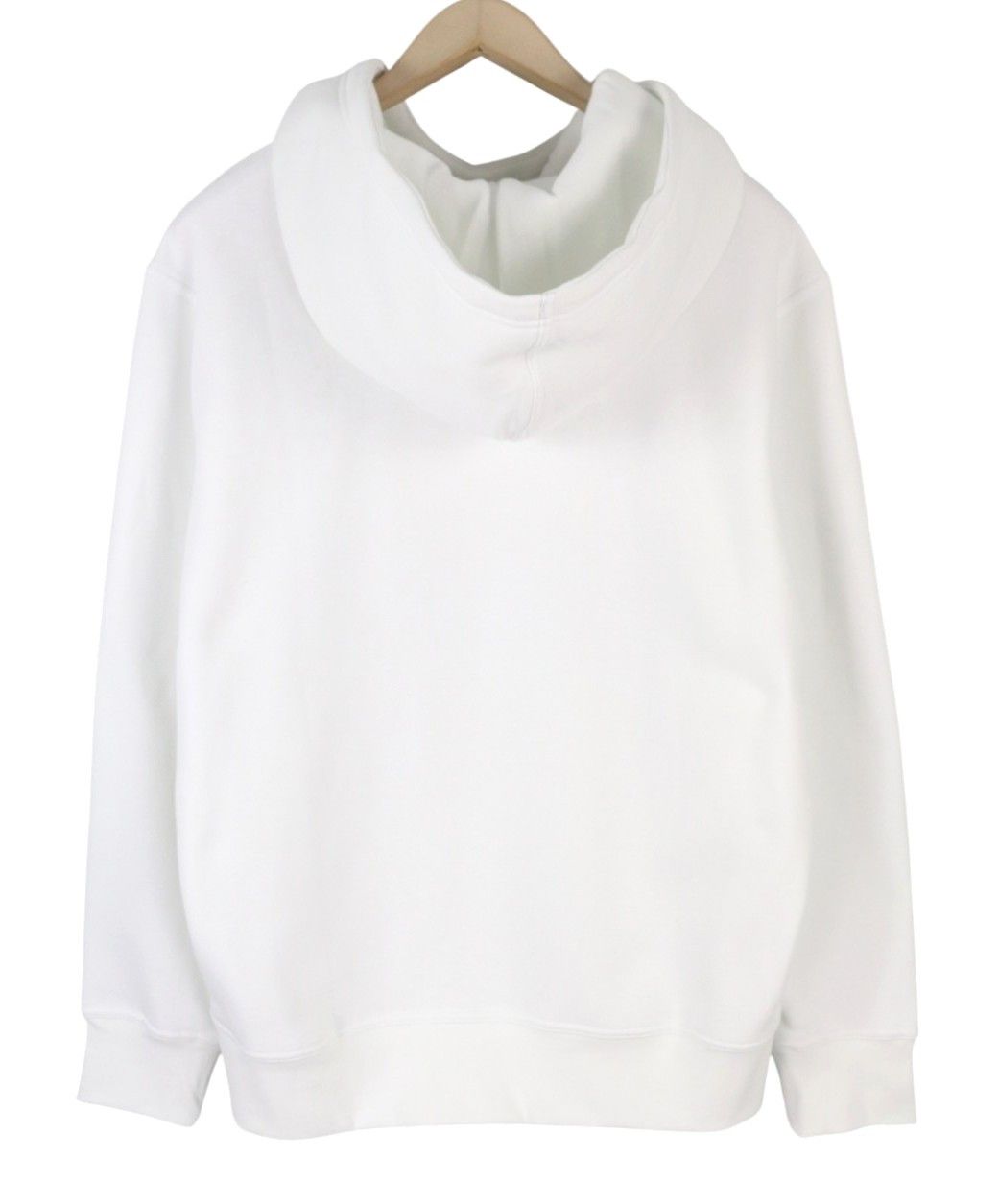 Calvin Klein XL Bright White Hooded Logo Pullover Hoodie 87447 Size US XL / EU 56 / 4 - 2 Thumbnail