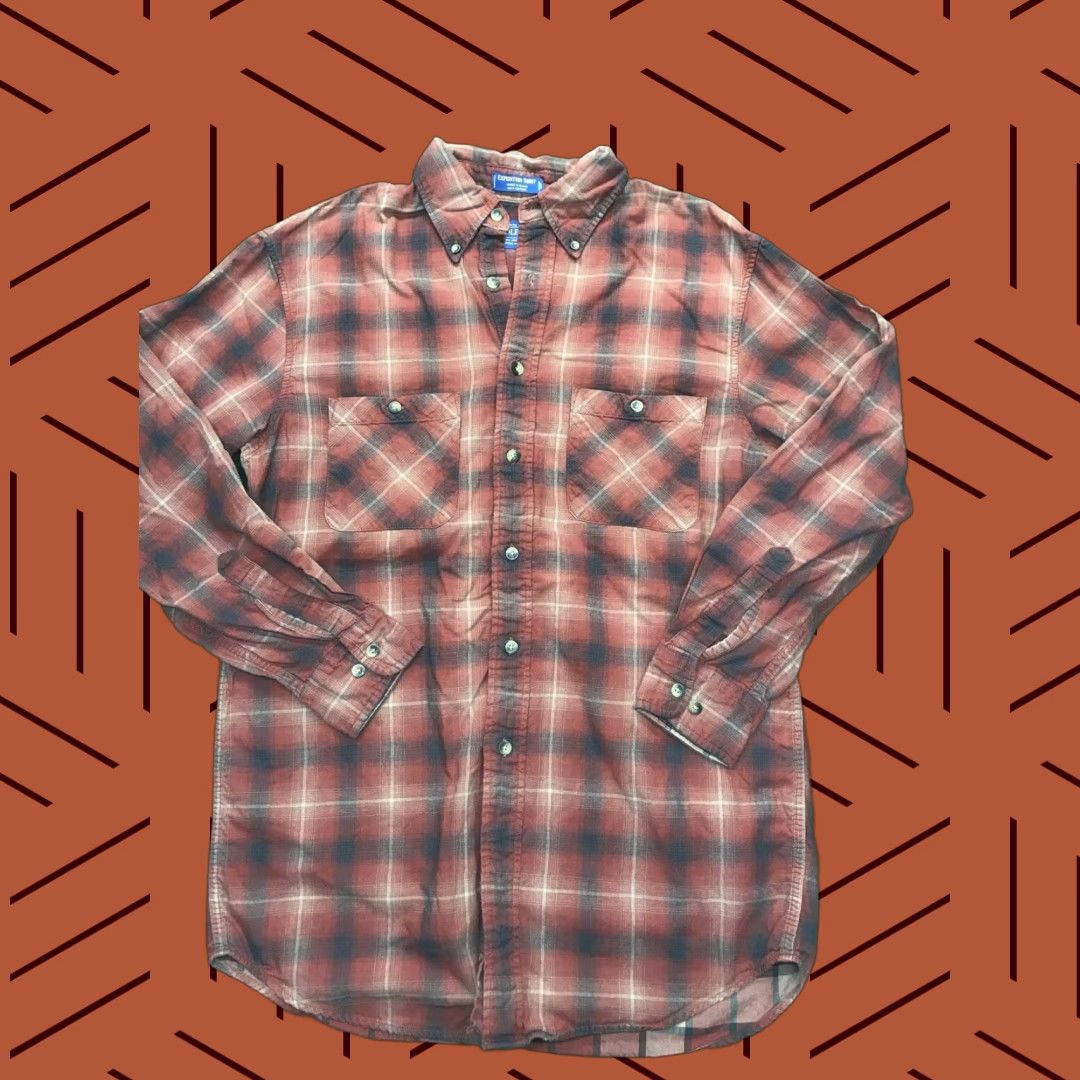 Pendleton VINTAGE Pendleton Expedition Button-Down Shirt Mens Long Sleeve Plaid Classic Fit Size S Red Men Size US S / EU 44-46 / 1 - 1 Thumbnail