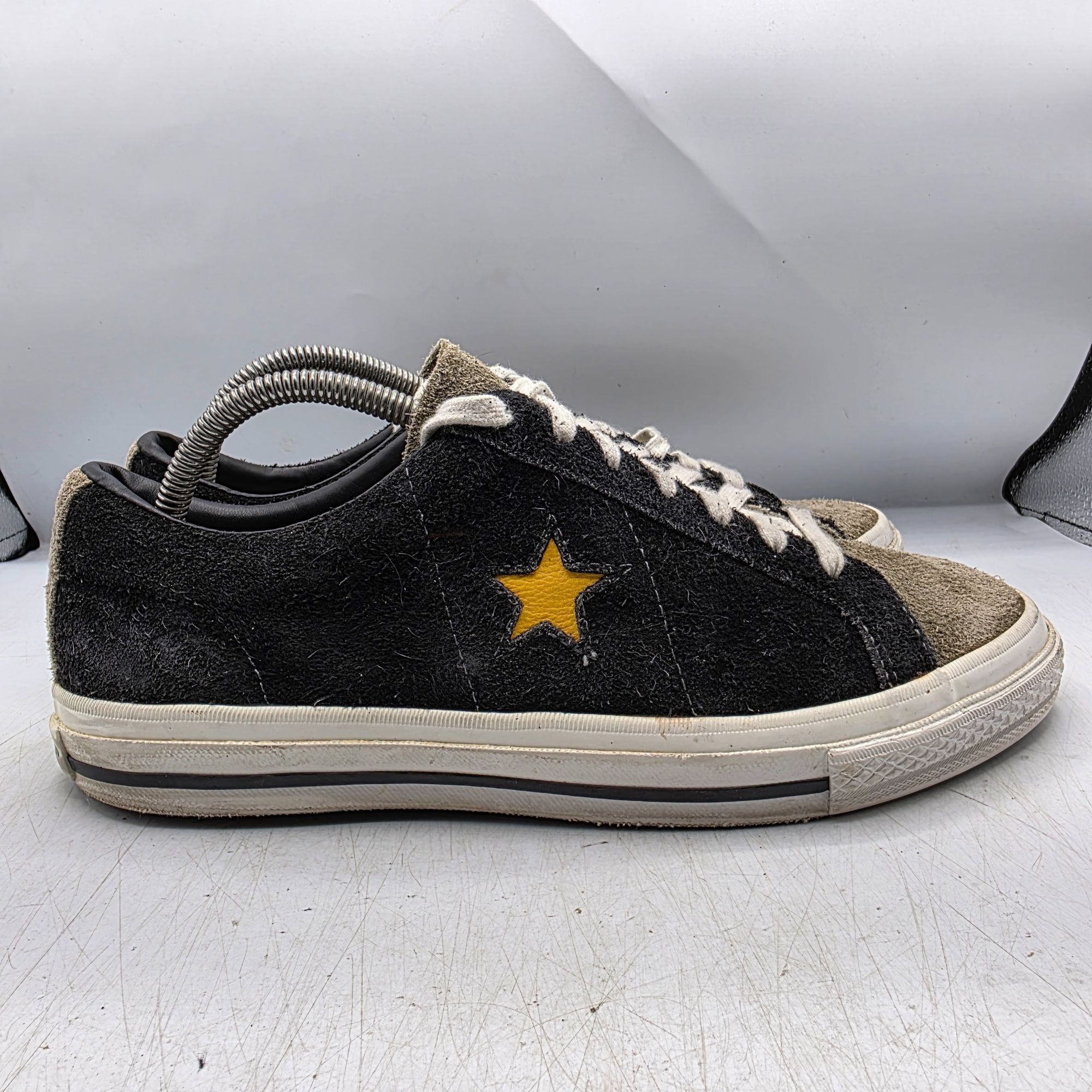 Converse Converse One Star Low Mens Size 8.5 Black Yellow Sneaker Sho Size US 8.5 / EU 41-42 - 13 Thumbnail