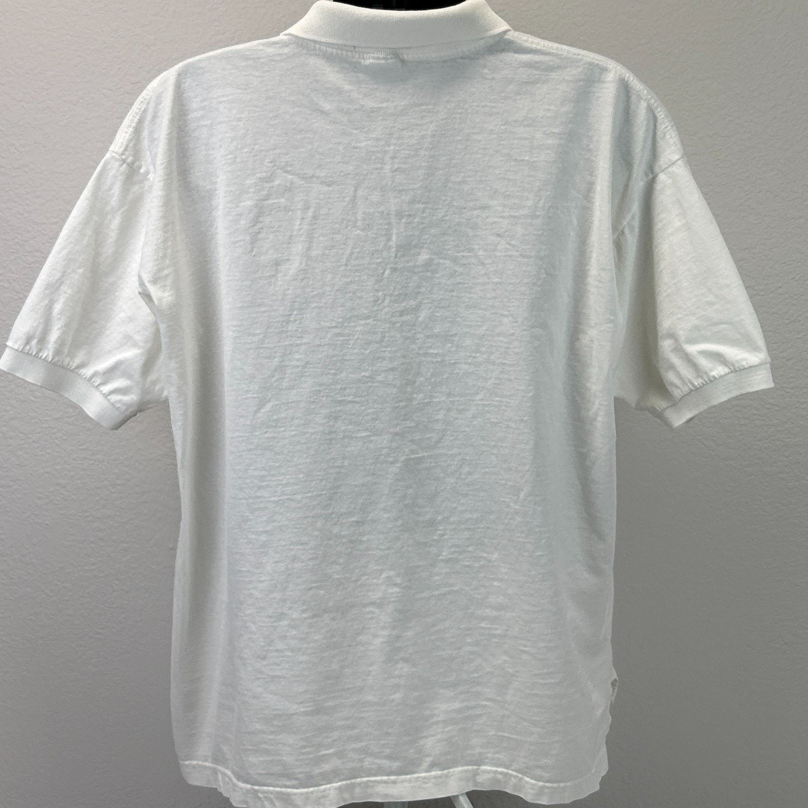 Fruit Of The Loom Vintage 90s Railroad Pass Casino Polo Shirt Henderson 2XL Size US XXL / EU 58 / 5 - 3 Thumbnail