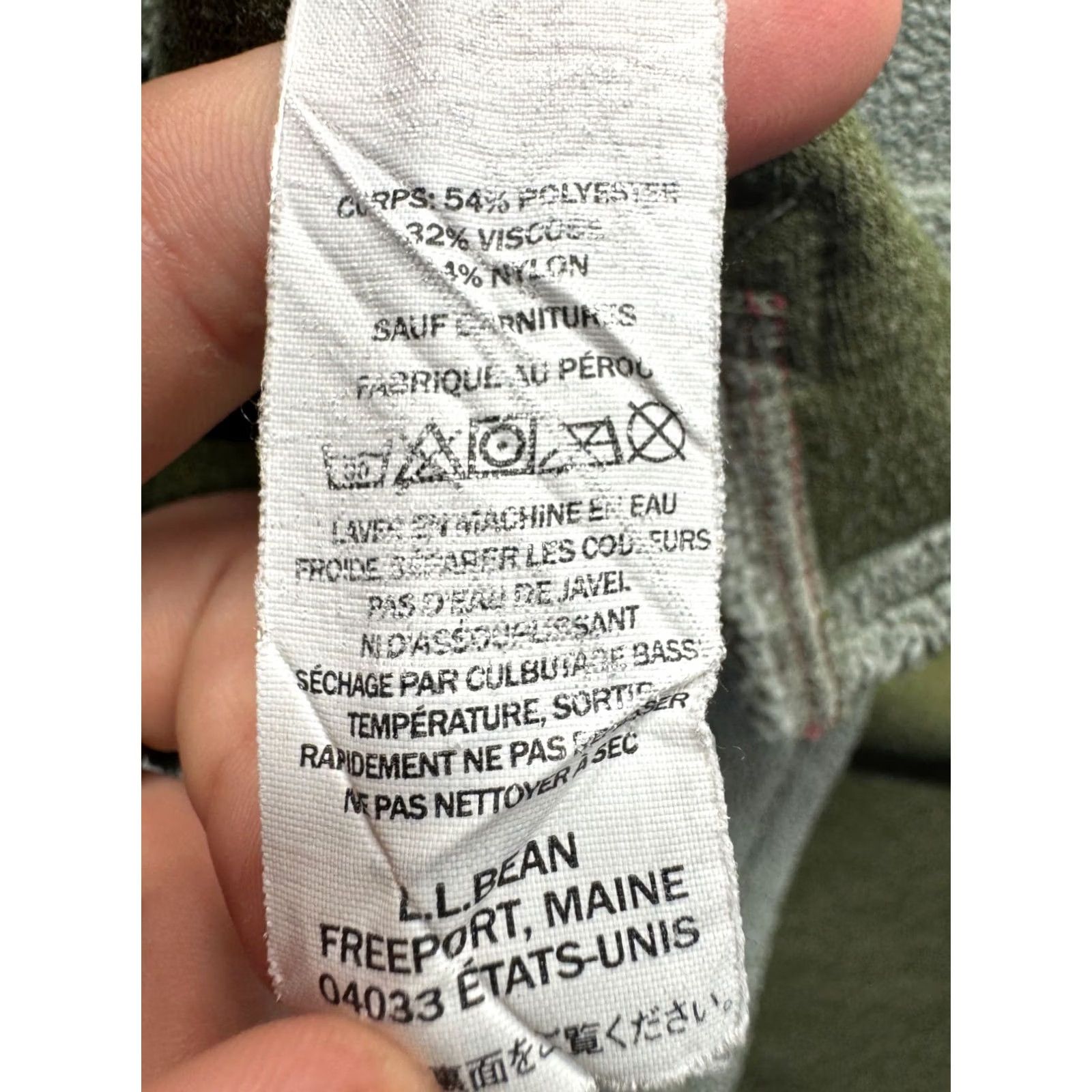 Vintage L.L.Bean Sweatshirt Pullover 3XL Tall Gray Burgundy Accents Crew Neck Raglan Sleeve Women XXXL Tall Regular Fit Size US XXL / EU 58 / 5 - 7 Thumbnail