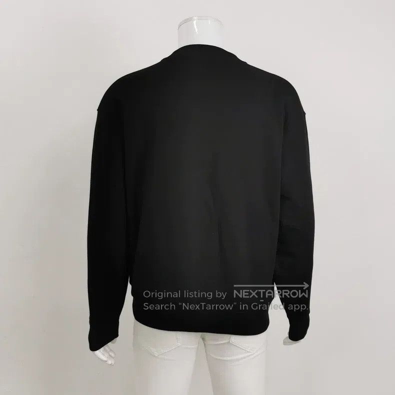 Acne Studios Acne Studios Cotton Floral-Pattern Crewneck Hoodie Size US XXS / EU 40 - 2 Thumbnail
