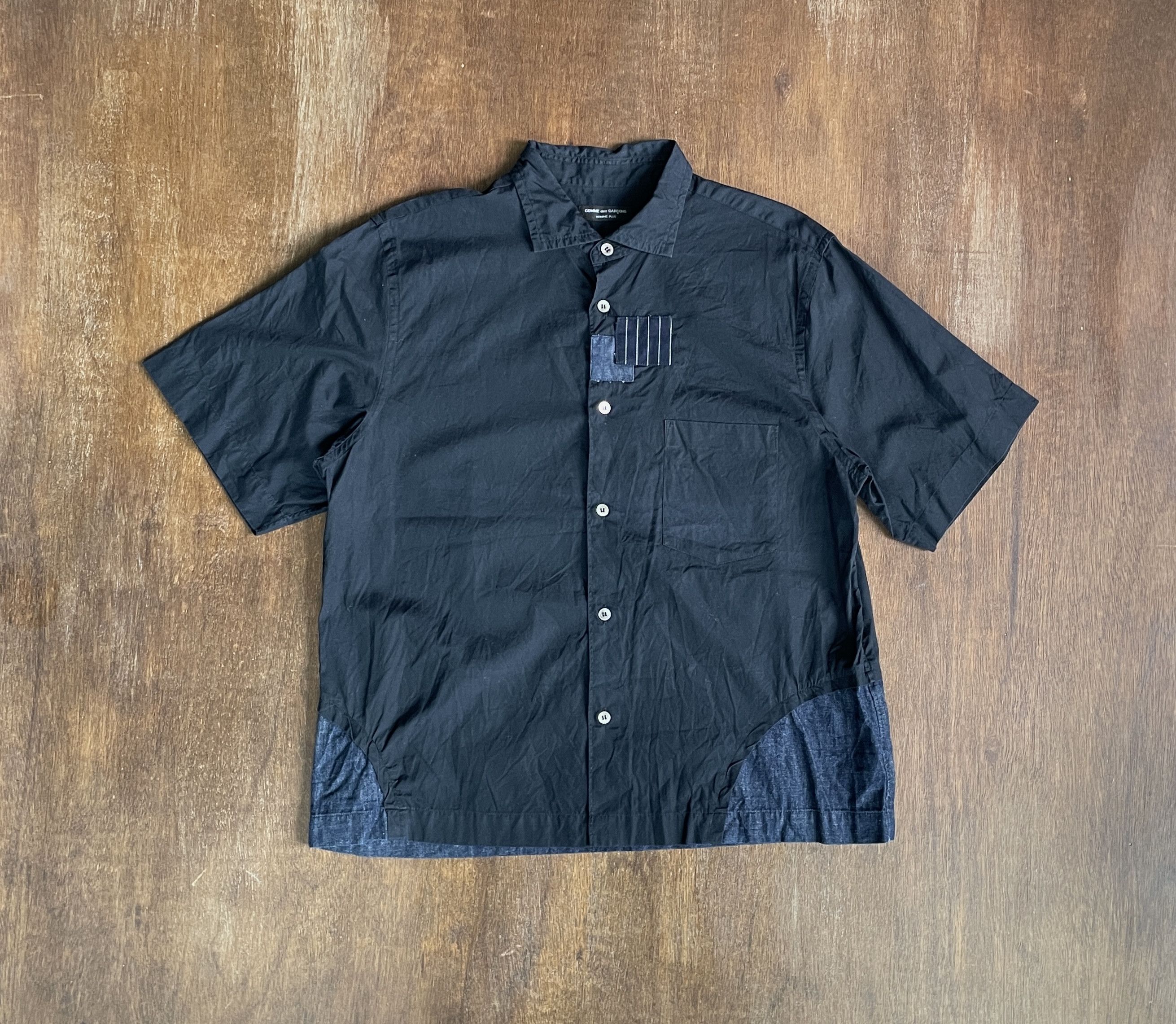 Comme des Garcons Homme Plus COMME des GARCONS HOMME PLUS Boro Shirt 2001 Size US M / EU 48-50 / 2 - 1 Thumbnail
