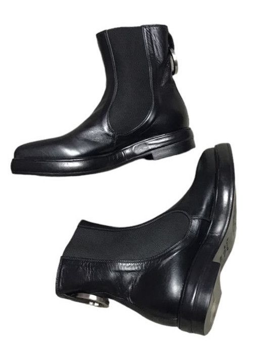RoccoP Rocco P Ladies Handmade Ankle Black Boots Size US 7.5 / IT 37.5 - 4 Thumbnail