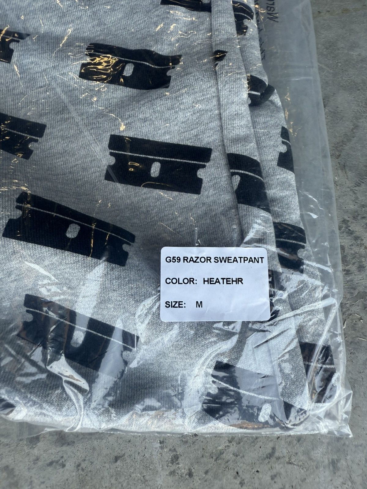 G59 Records G59 Records x Suicideboys Grey Razor Sweatpants Size US 32 / EU 48 - 5 Thumbnail