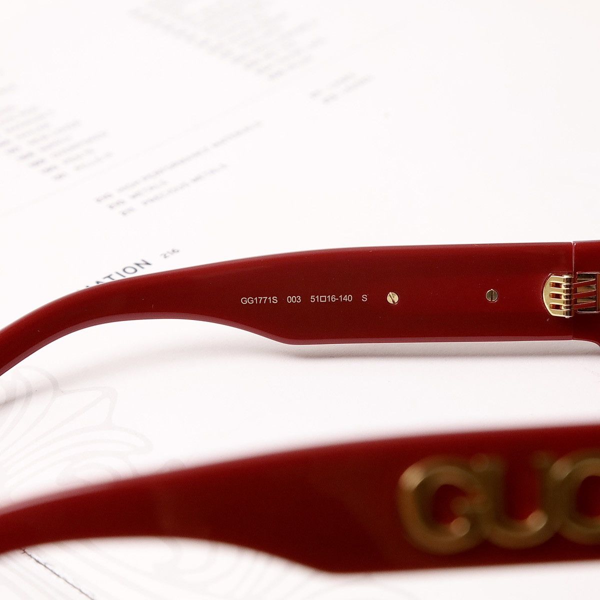Gucci GUCCI GG1771S SUNGLASSES Size ONE SIZE - 4 Thumbnail