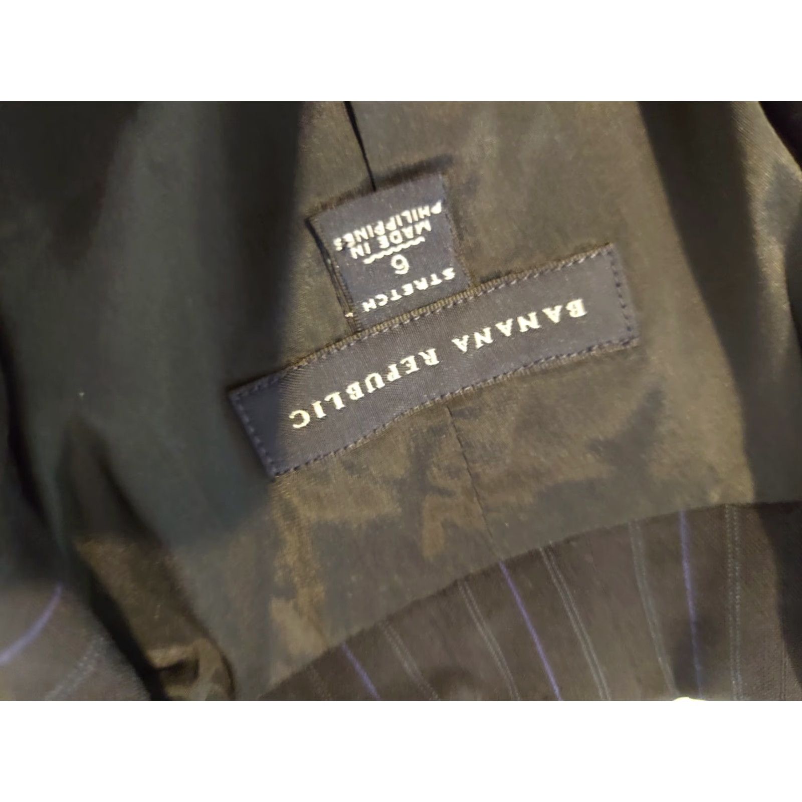 Banana Republic VINTAGE? No. Banana Republic Blazer Wool Jacket Womens 6 Black Size M / US 6-8 / IT 42-44 - 4 Thumbnail