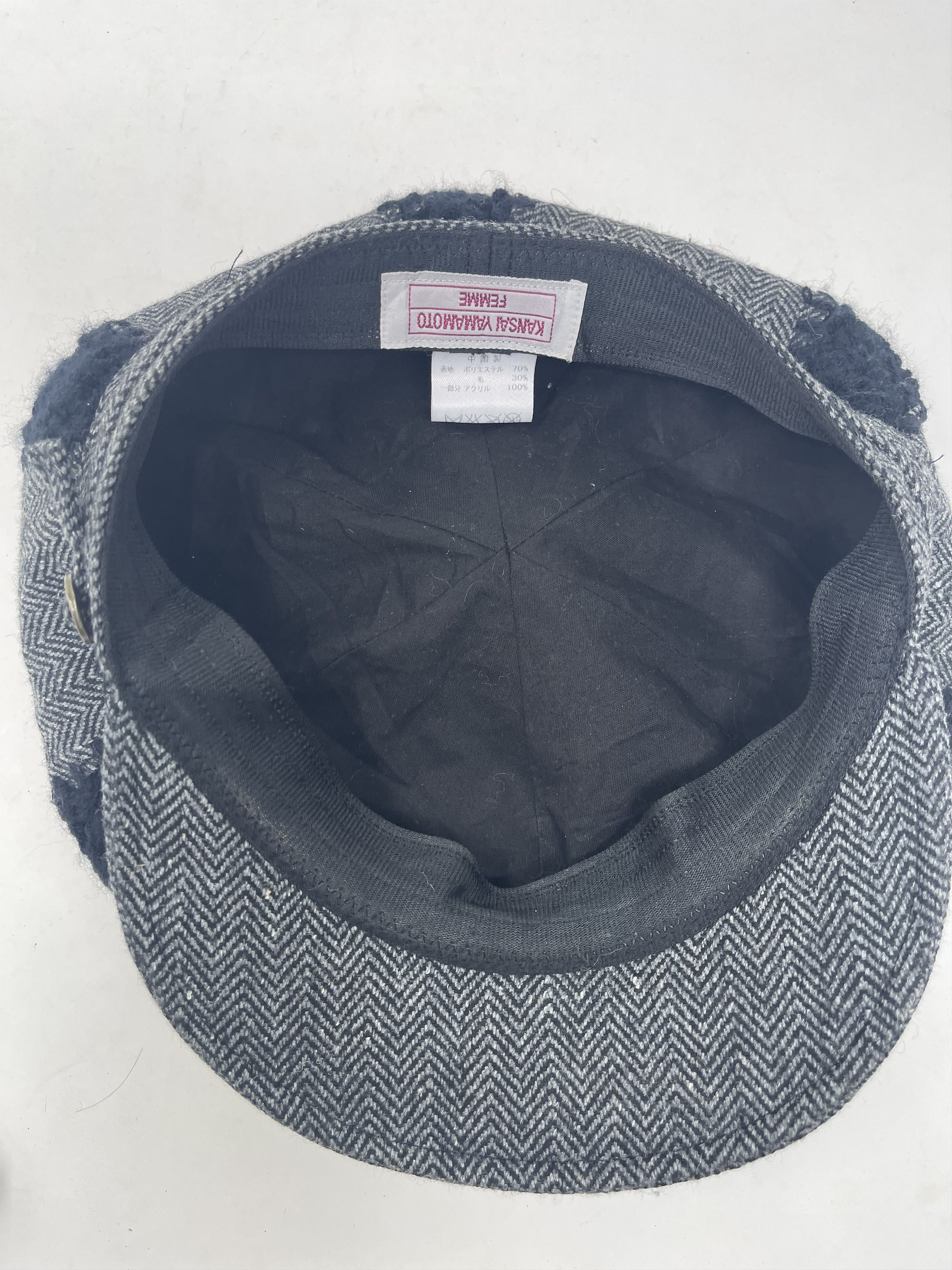 Kansai Yamamoto Kansai Yamamoto Wool Vintage Retro Weather Winter Banie Size ONE SIZE - 6 Thumbnail