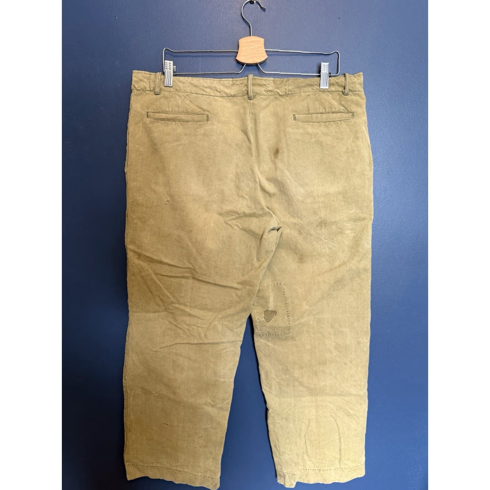 Vintage VINTAGE Sandhurst Sportswear Cotton Men’s Hunting Self Rapid Pants Sz 36 Mens 36/30 1950s Size US 36 / EU 52 - 5 Thumbnail