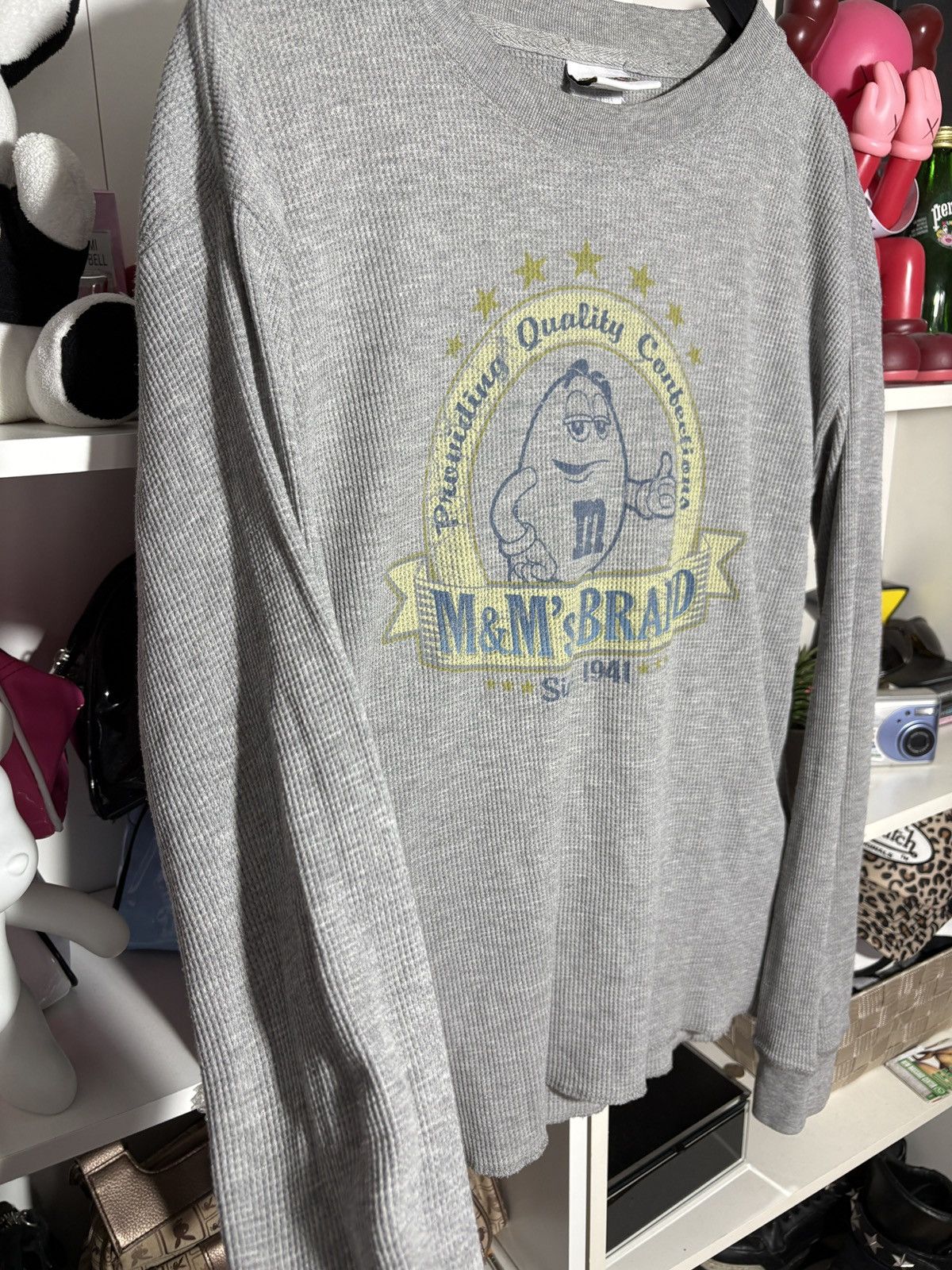 Vintage Vintage 2000s M&M’s Longsleeve y2k Size US L / EU 52-54 / 3 - 2 Thumbnail
