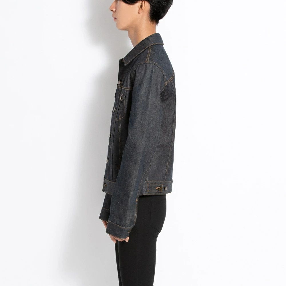 Saint Laurent Paris o1s1wg111224 Fitted Denim Jacket in Blue Size US S / EU 44-46 / 1 - 2 Thumbnail