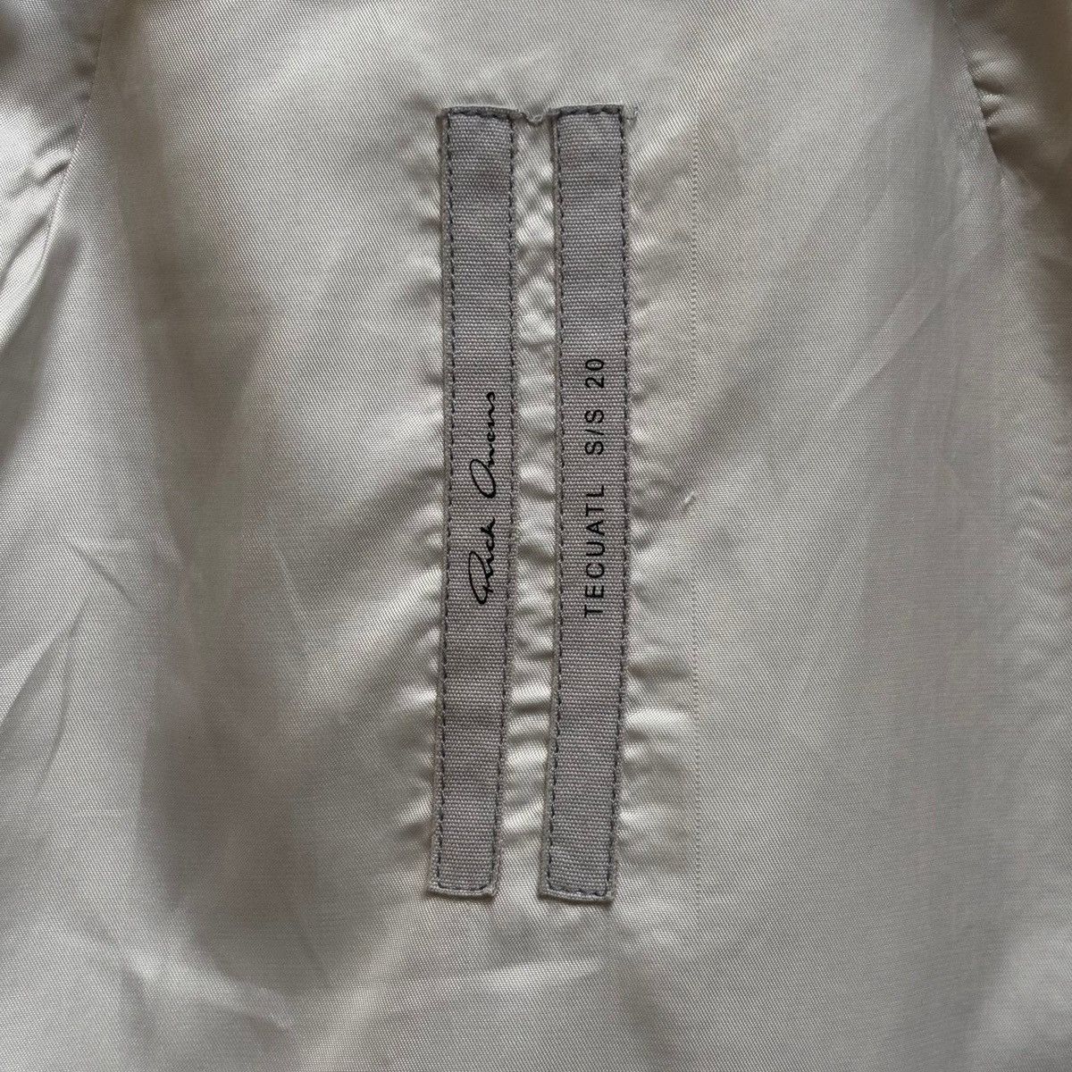 Rick Owens SS20 Rick Owens “TECTUAL” Sequin Blazer Size XS / US 0-2 / IT 36-38 - 11 Thumbnail
