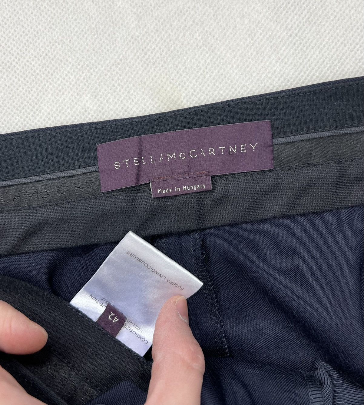 Stella McCartney Spodnie Stella McCartney 100% Wool Size 30" / US 8 / IT 44 - 3 Thumbnail