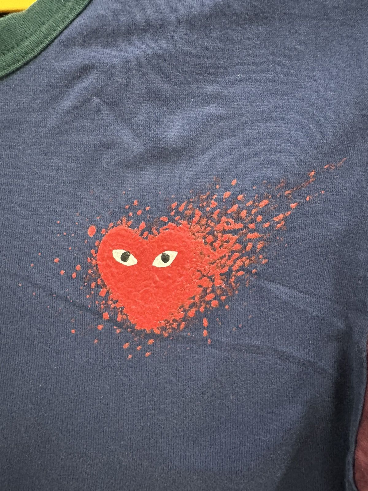 Comme des Garcons Comme Des Garcons Homme Deux Play Colour Blocks Tshirt Size US S / EU 44-46 / 1 - 4 Thumbnail