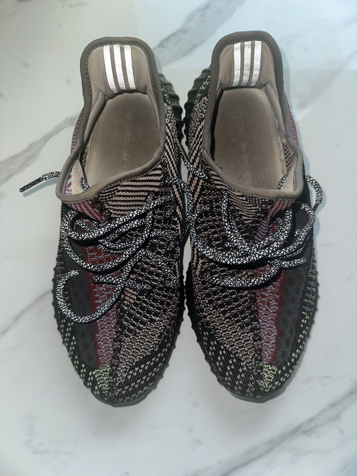 Yeezy Yeezy yeechiel reflective laces Size US 12 / EU 45 - 1 Thumbnail