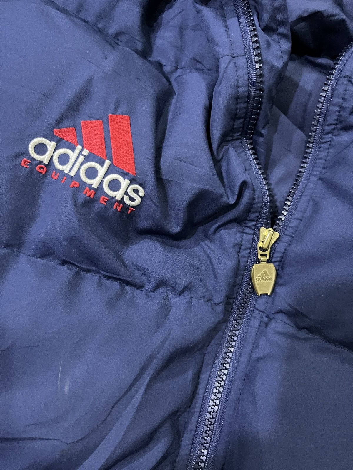 Vintage Adidas Equipment Puffer Down Jacket
