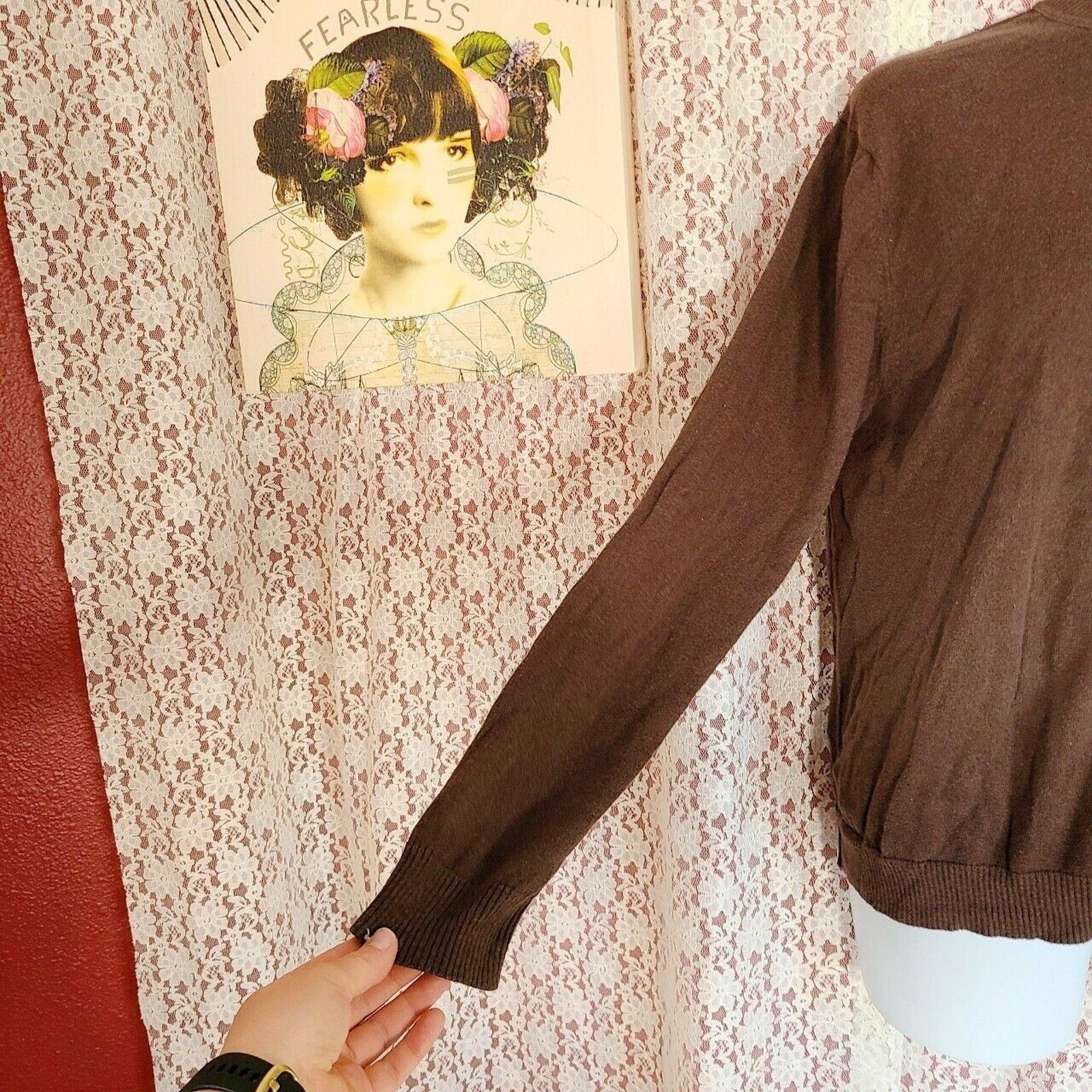 Banana Republic Banana republic faded brown pullover knit sweater Size large Size US L / EU 52-54 / 3 - 3 Thumbnail