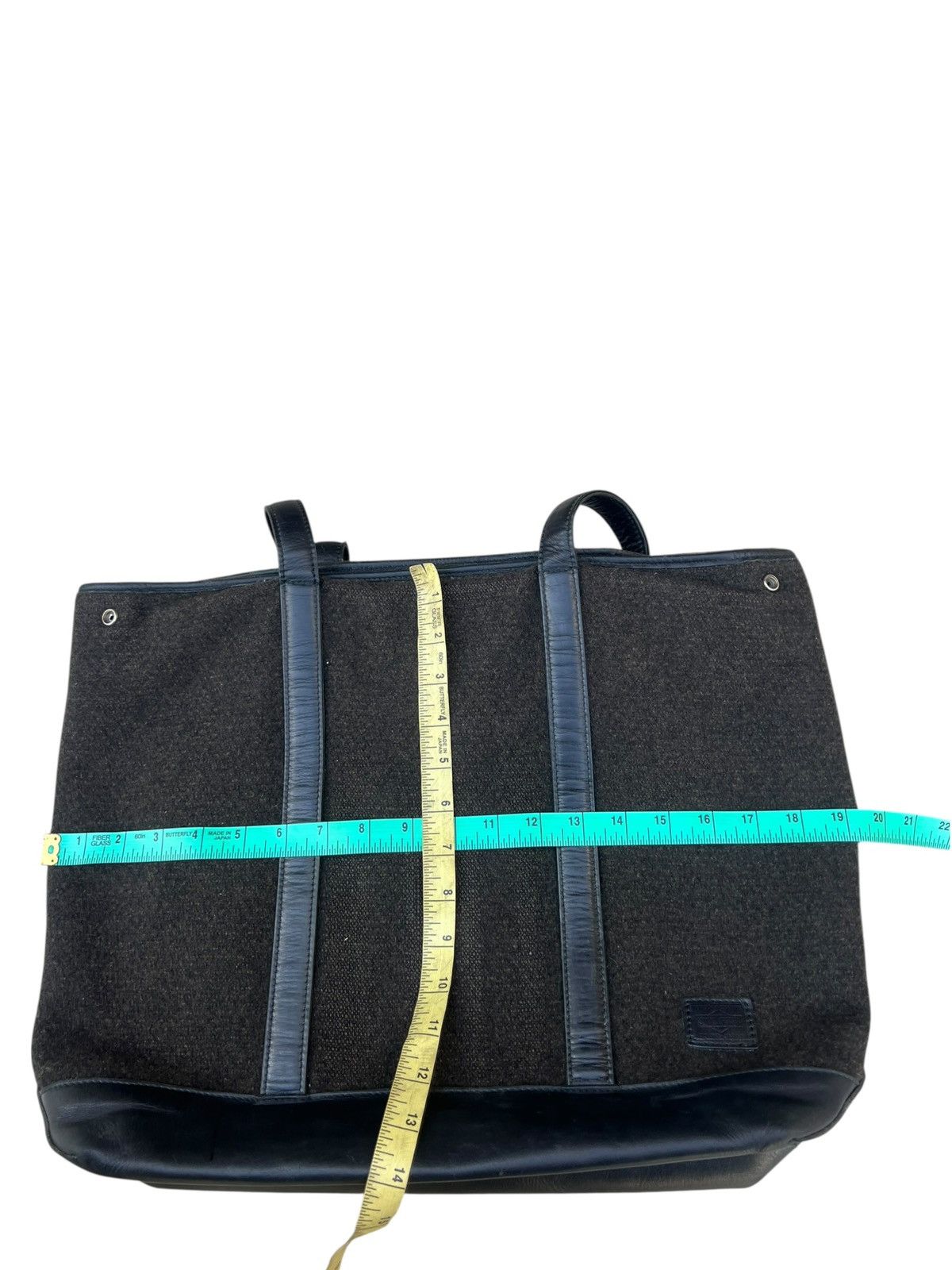 Porter Vintage Porter by Yoshida Hybrid Leather Wool Large Tote Bag Size ONE SIZE - 2 Thumbnail