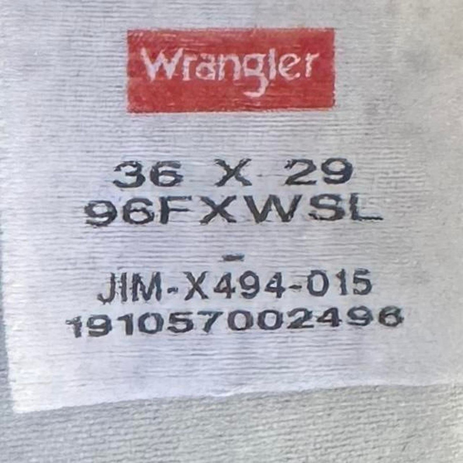 Levi's × Vintage × Wrangler Vintage Y2K Wrangler Light Wash Grunge Opium Denim Jeans Size US 36 / EU 52 - 4 Thumbnail